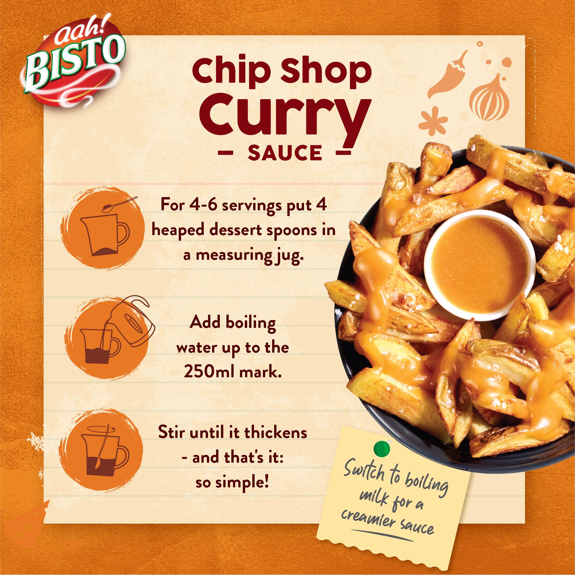 Bisto Chip Shop Curry Sauce Mix thumbnail 4