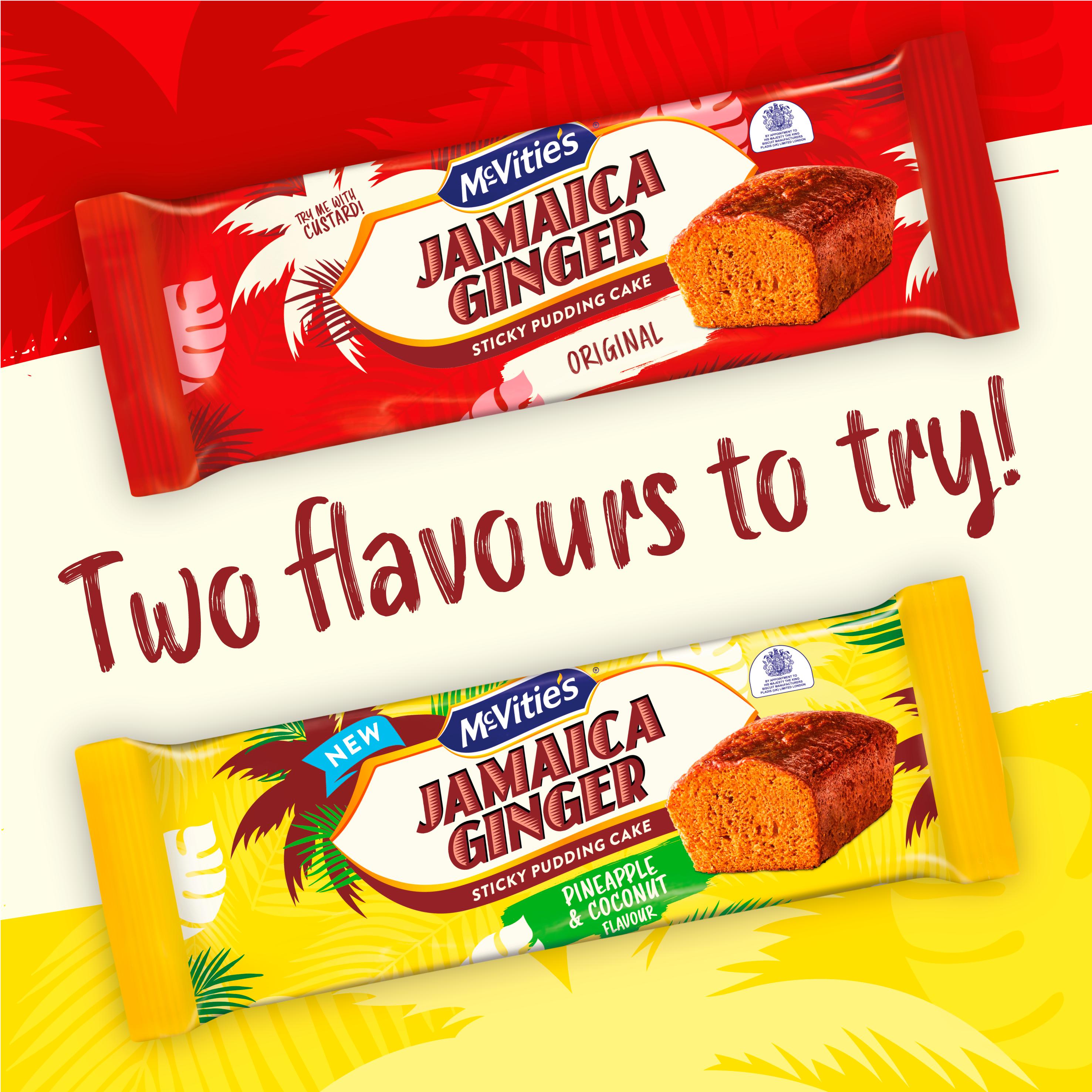 McVitie's Jamaica Ginger Pineapple & Coconut Flavour Sticky Pudding Cake thumbnail 3