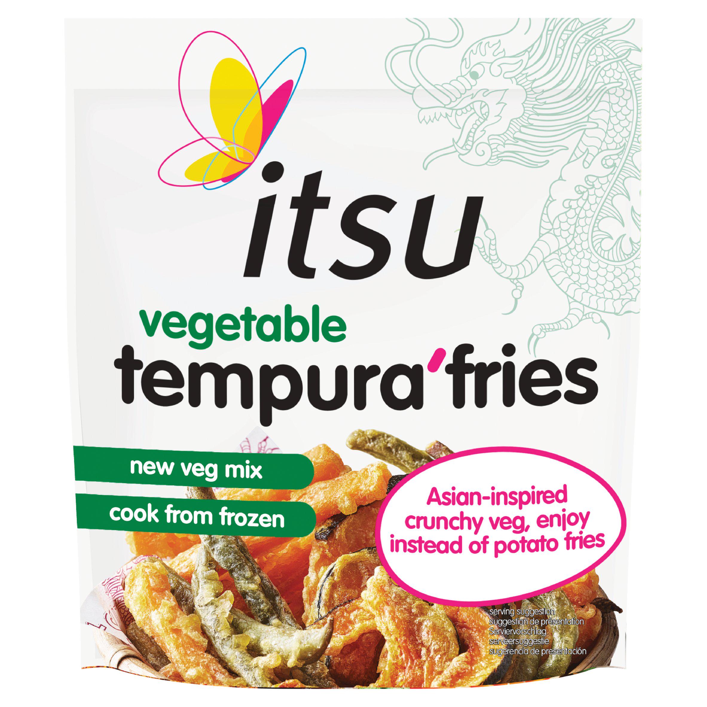 itsu vegetable tempura fries 350g