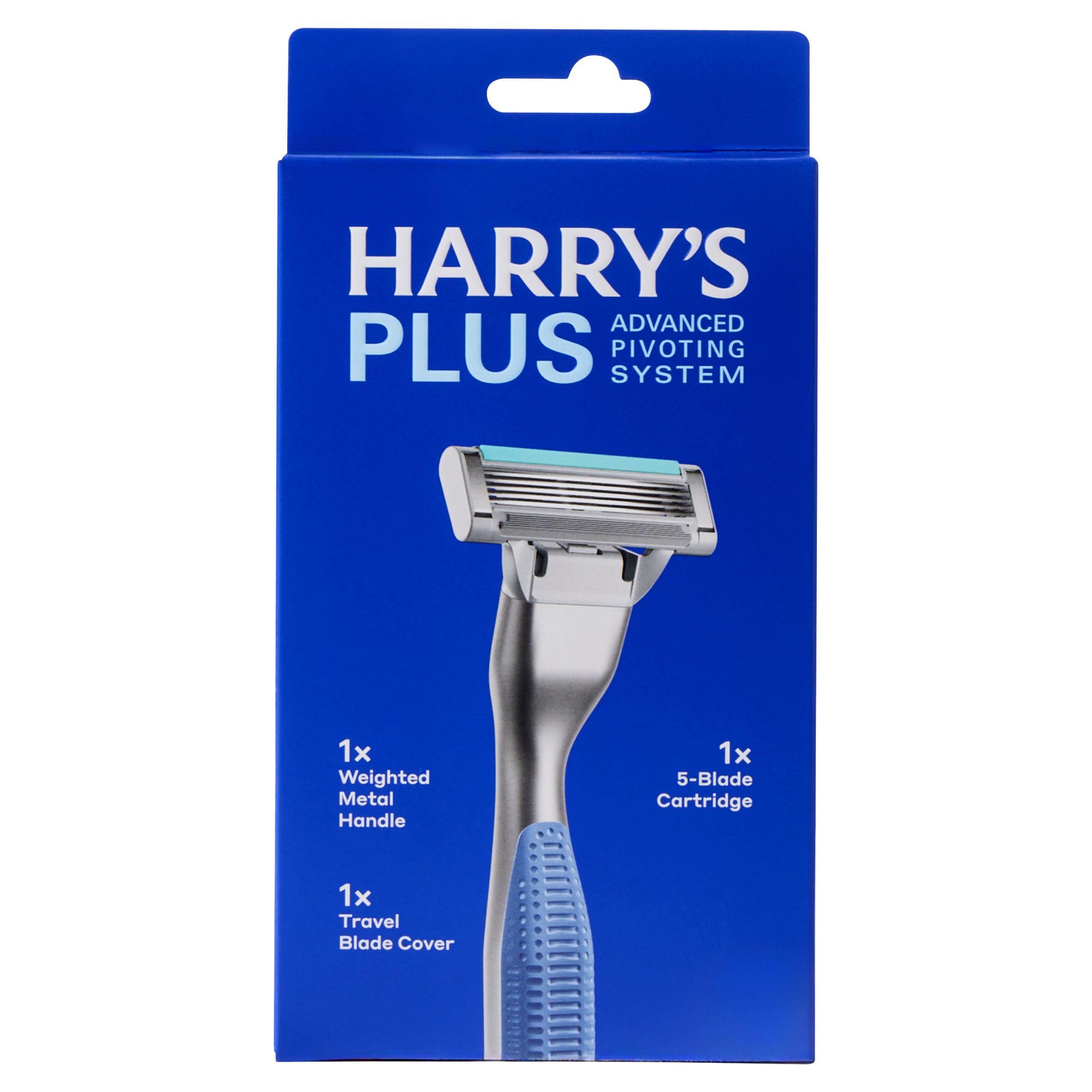 Harry's Plus Razor and 5 Blade Tide Set