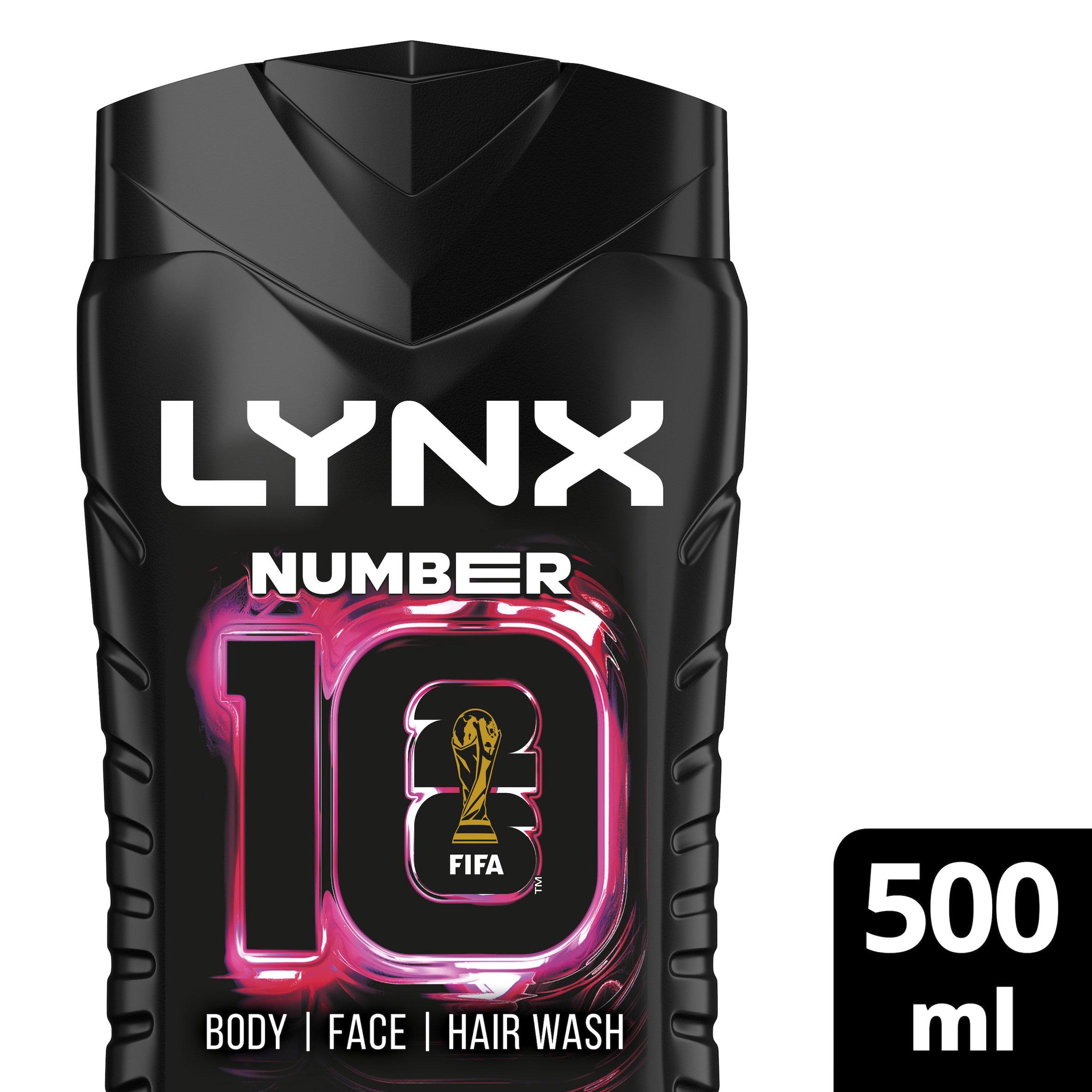 Lynx Men Limited Edition Number 10 Shower Gel Body Wash 500ml