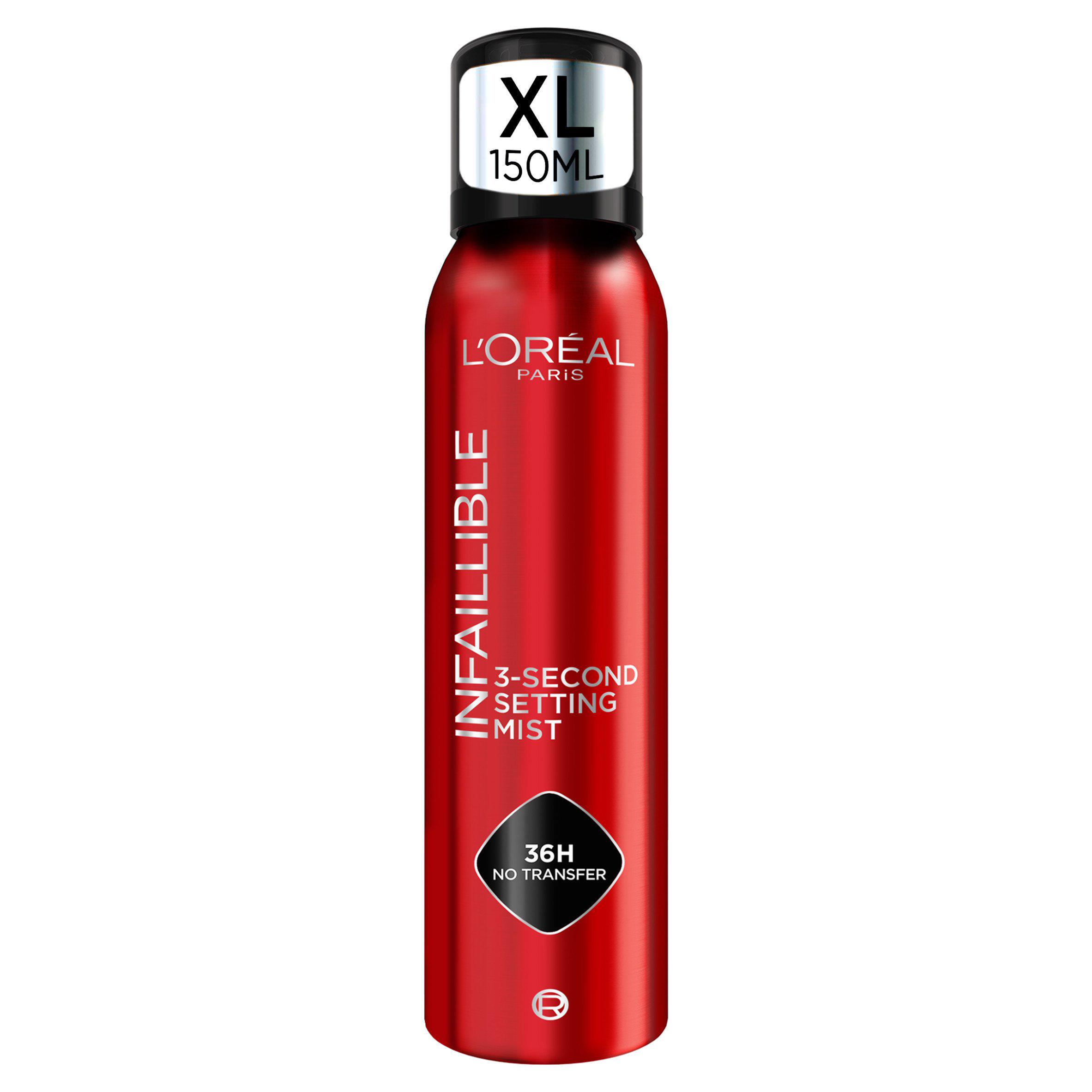L'Oreal Paris Infallible Setting Spray Mist Upto 36 Hour Wear XL 150ml