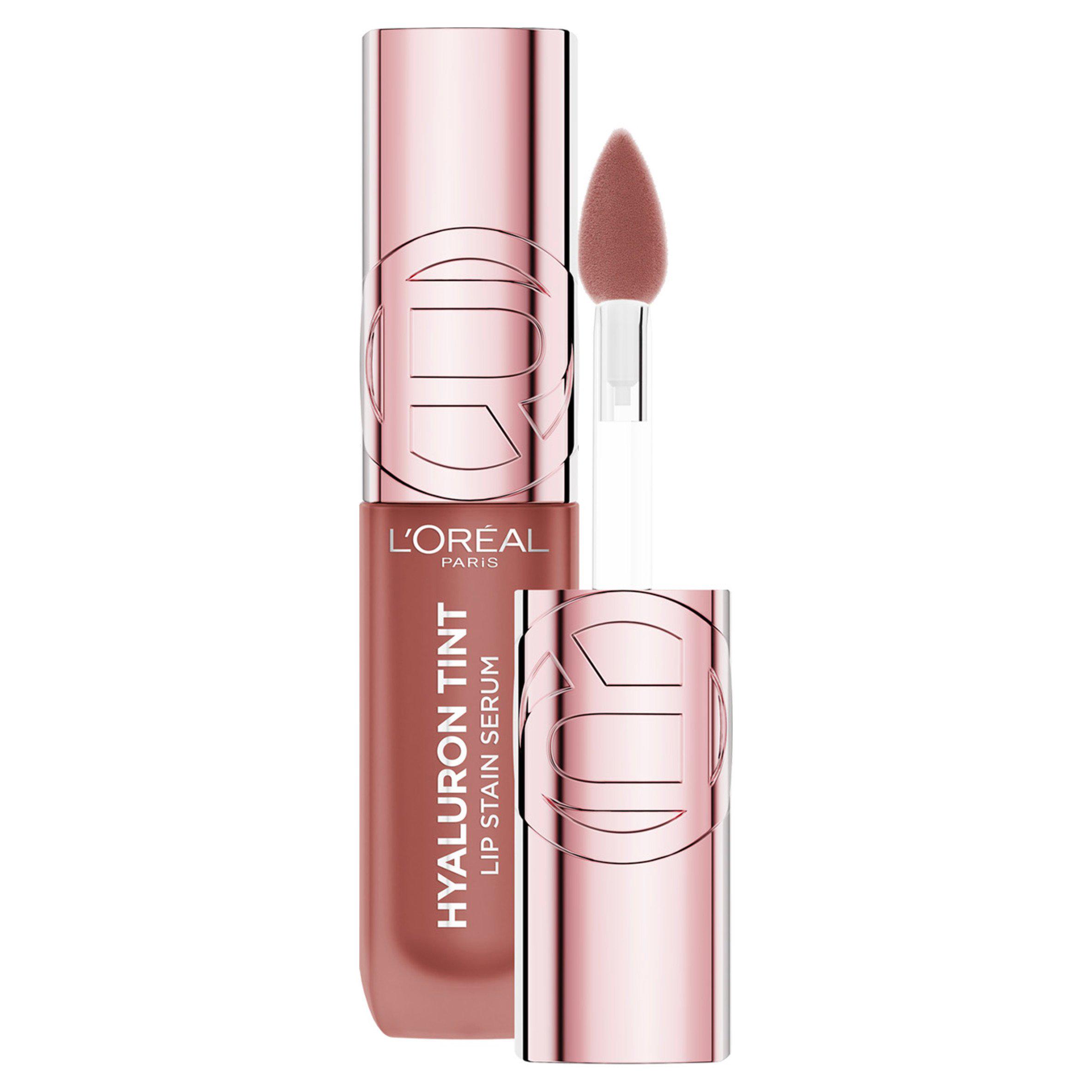 L'Oréal Paris Lip Stain Serum Hyaluron Tint 485 Nude Espresso 5ml