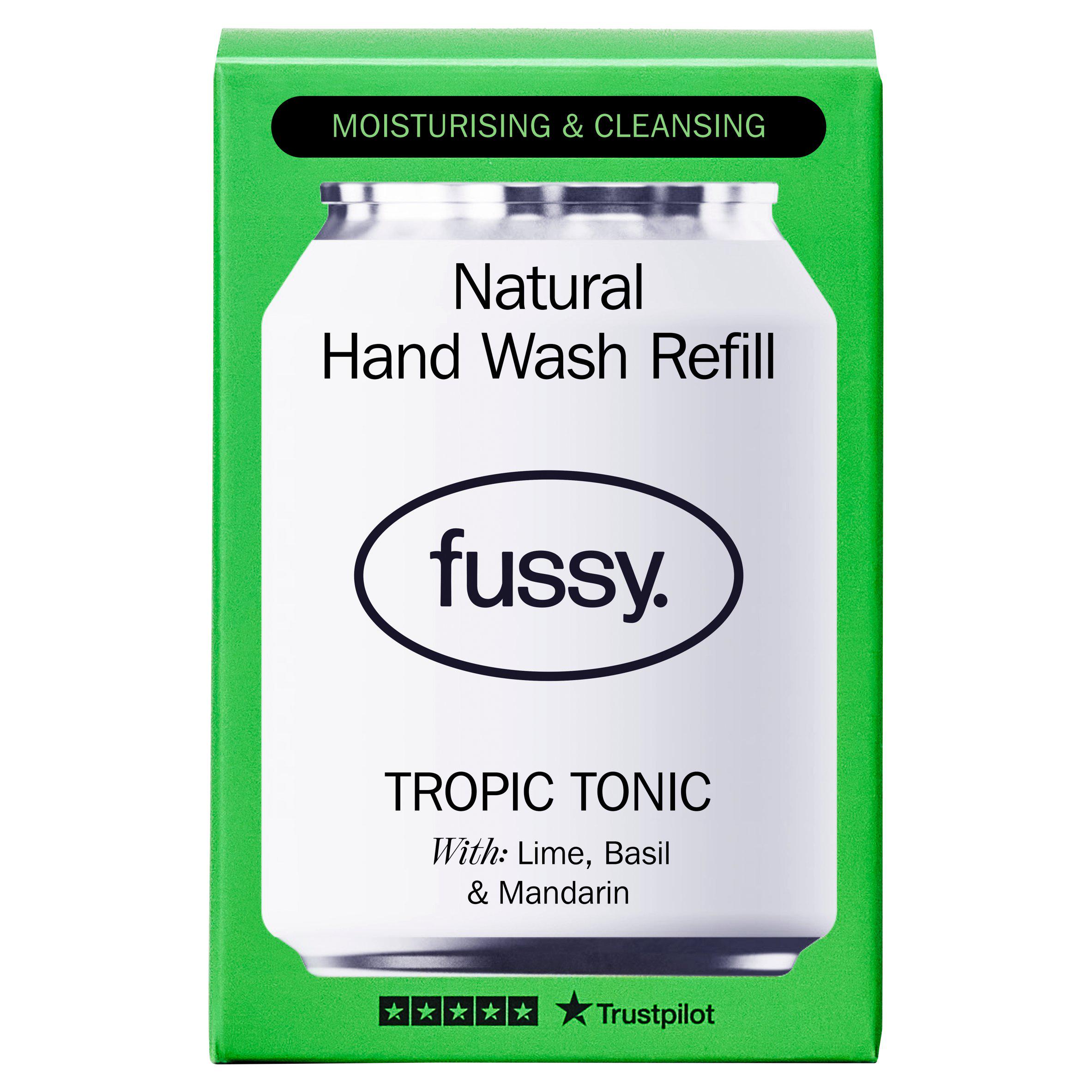 Fussy 240ml Tropic Tonic Natural Hand Wash Refill