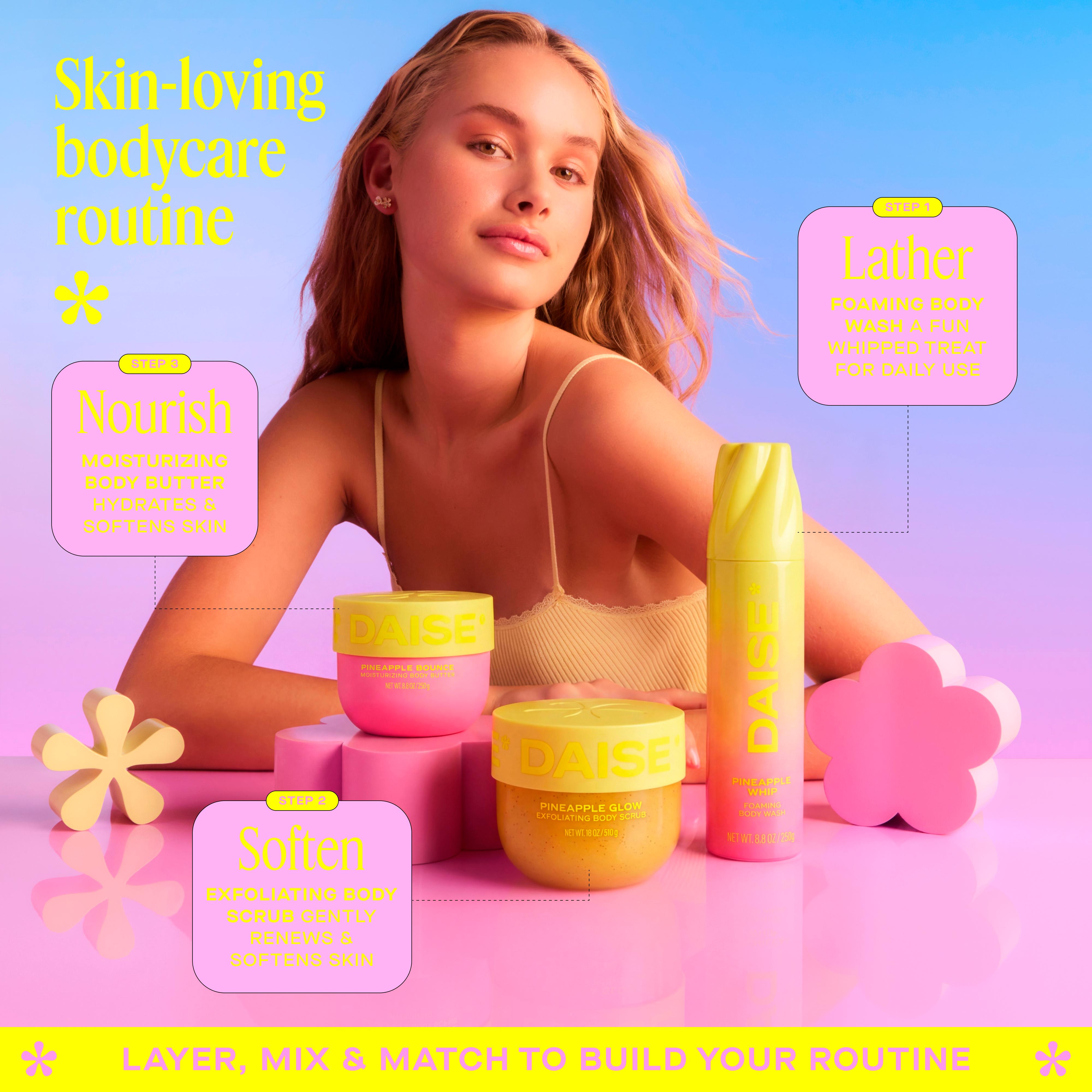 Daise 510g Pineapple Glow Exfoliating Body Scrub thumbnail 5