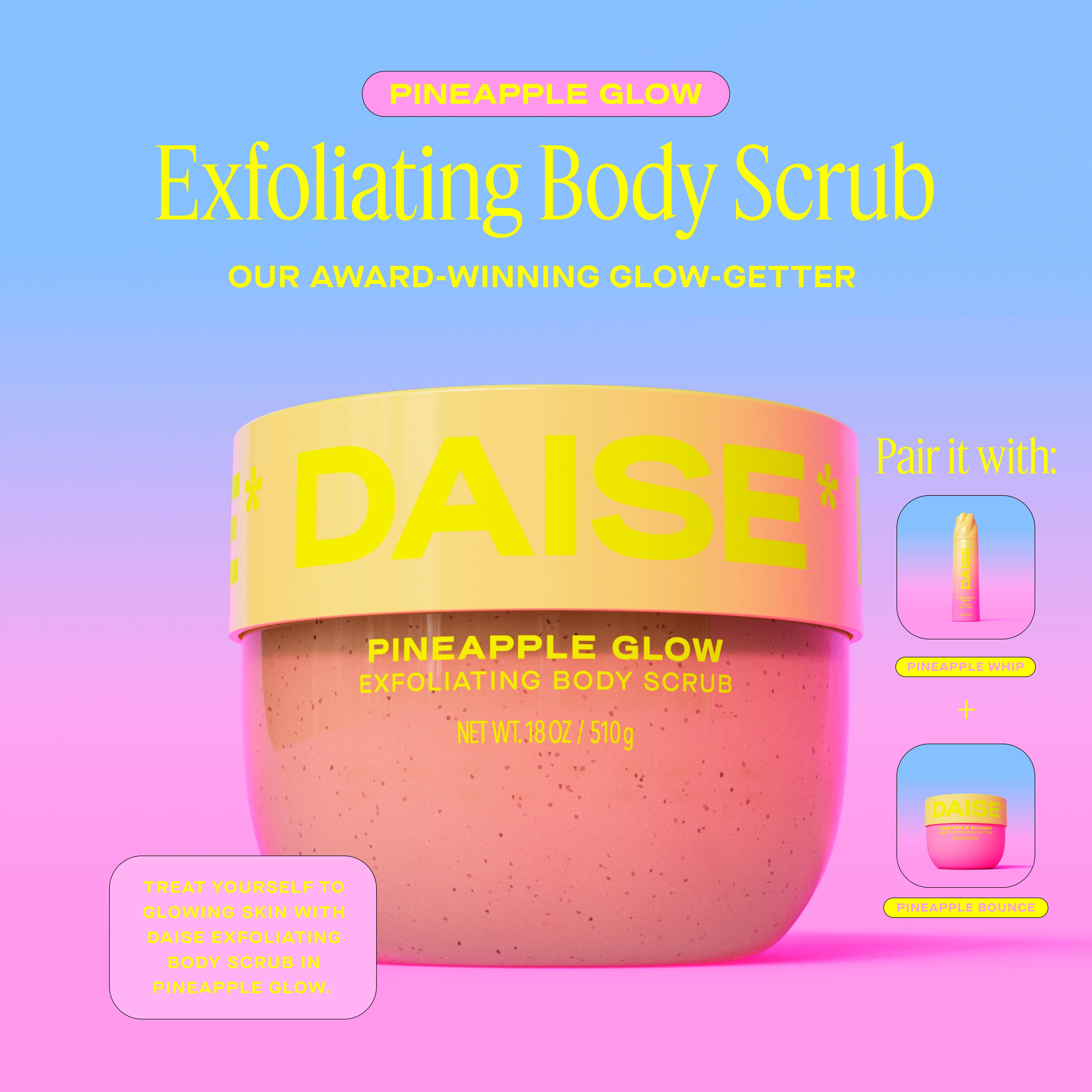 Daise 510g Pineapple Glow Exfoliating Body Scrub thumbnail 6