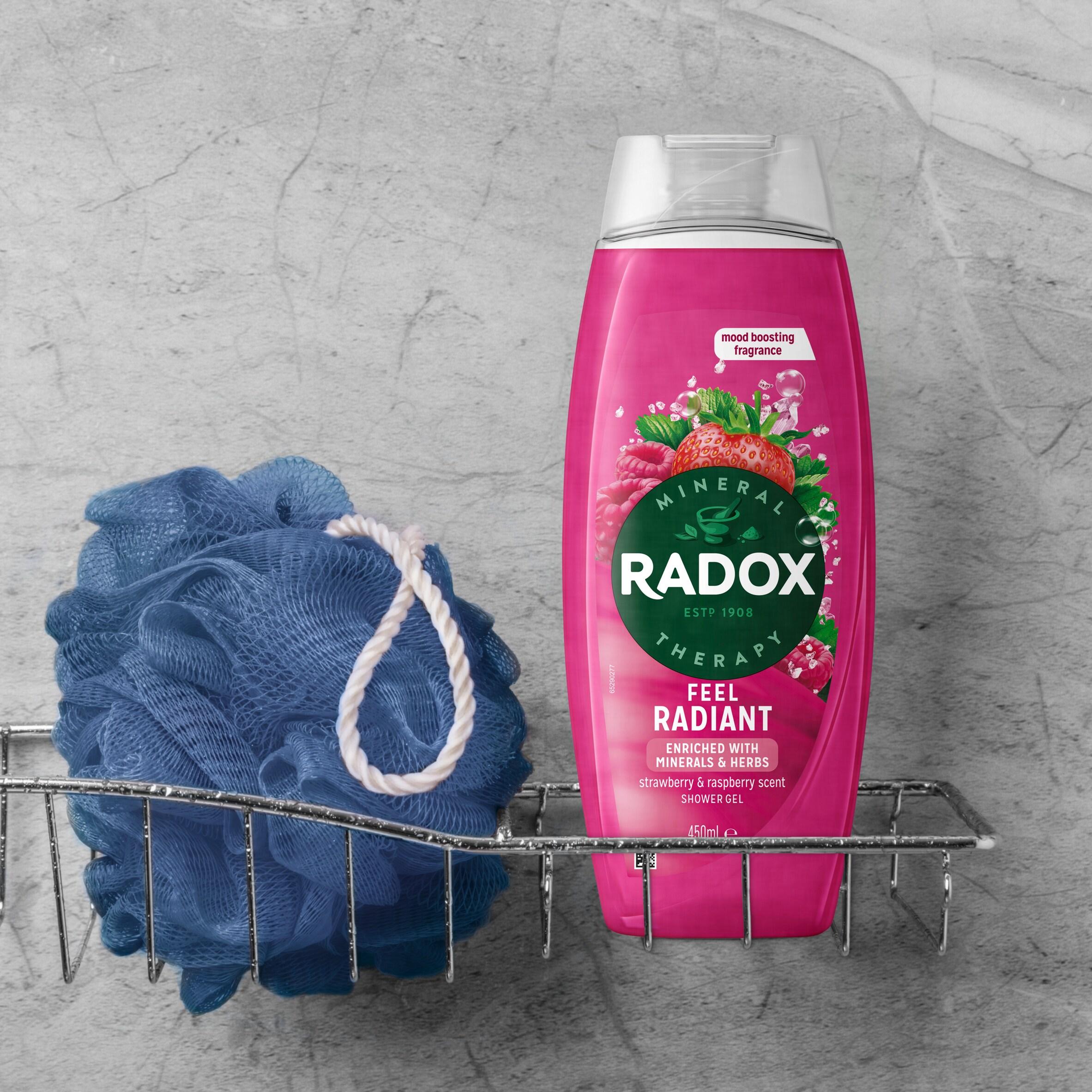 Radox 450ml Mineral Therapy Feel Radiant Shower Gel thumbnail 3