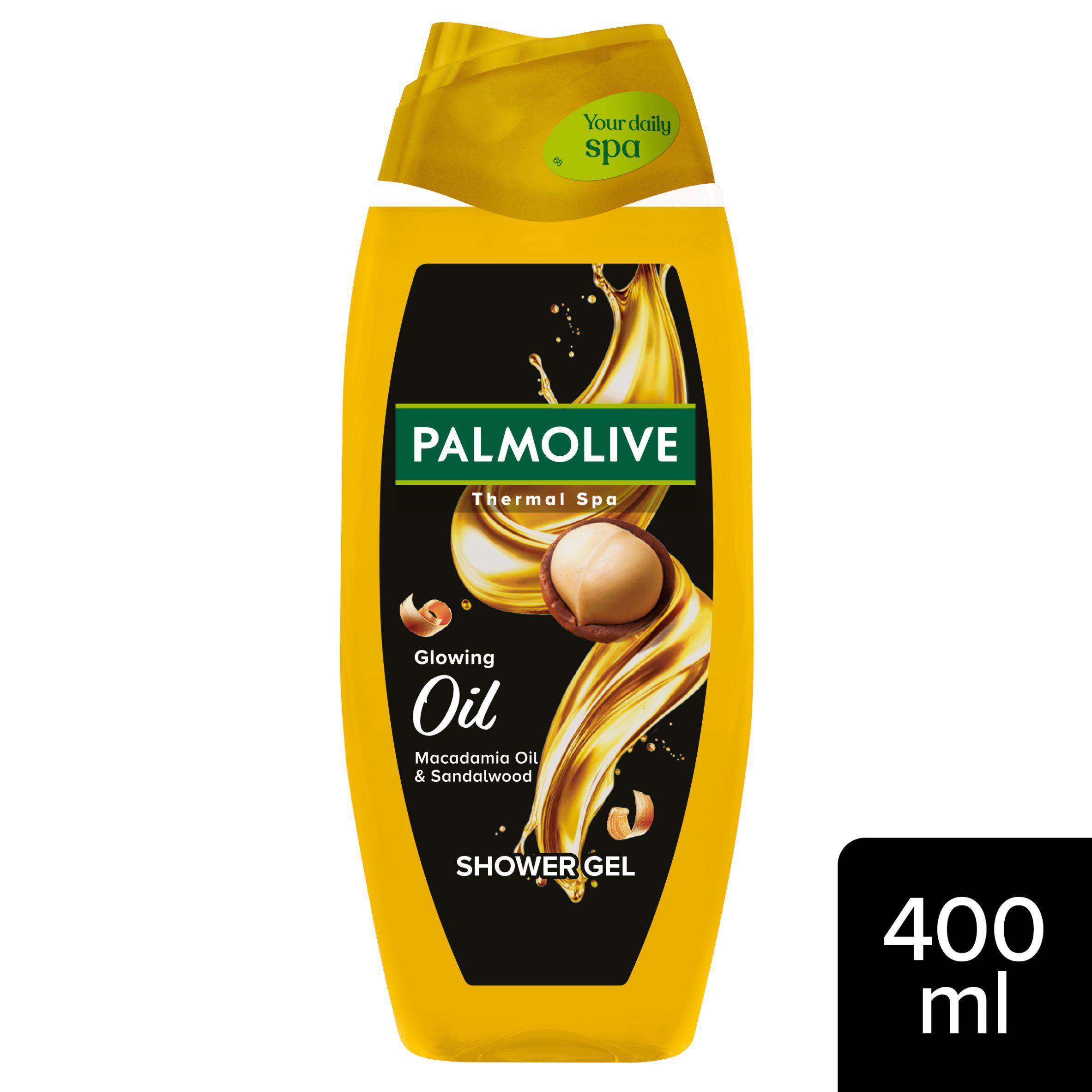 Palmolive 400ml Thermal Spa Glowing Oil Shower Gel Body Wash