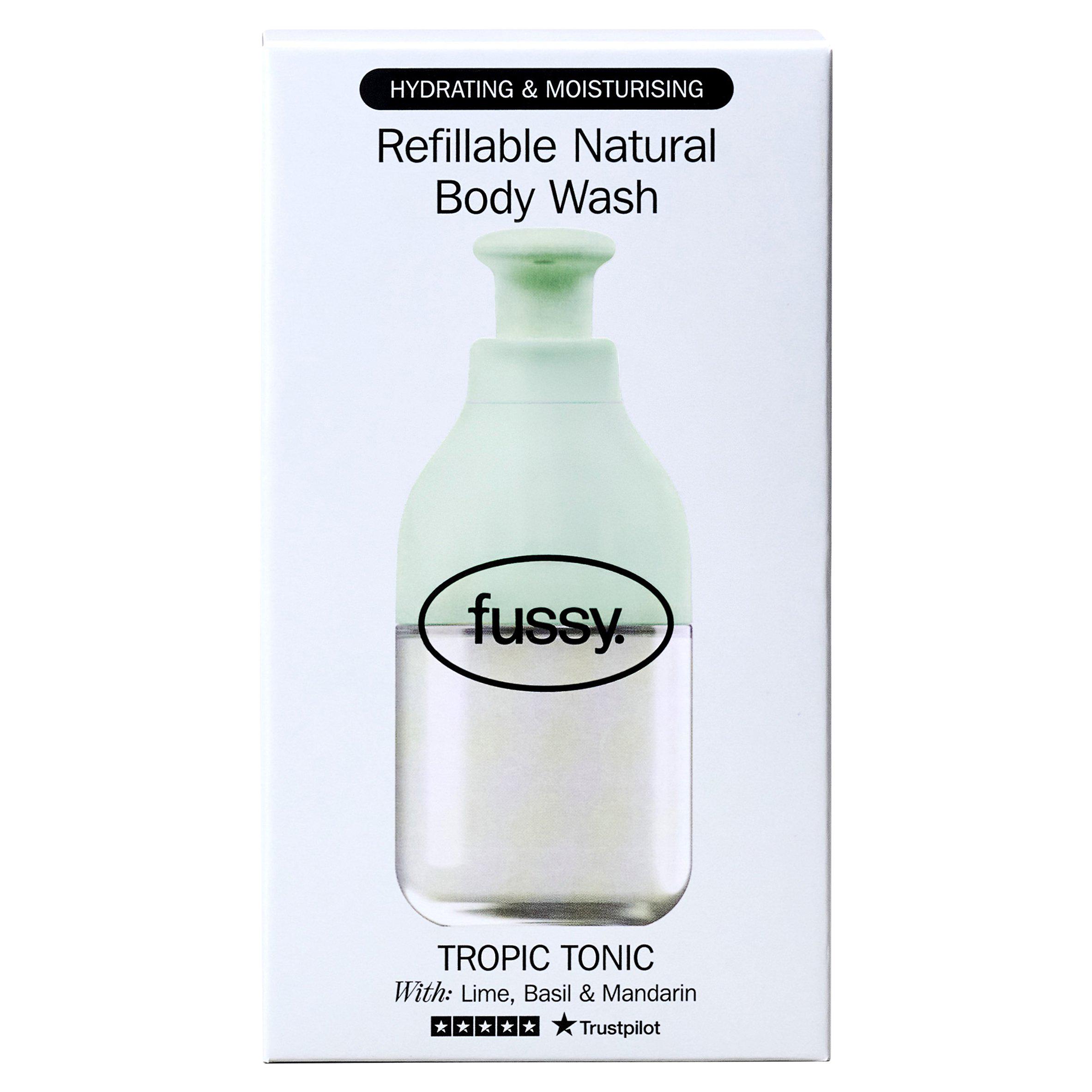 Fussy 320ml Refillable Natural Tropic Tonic Body Wash
