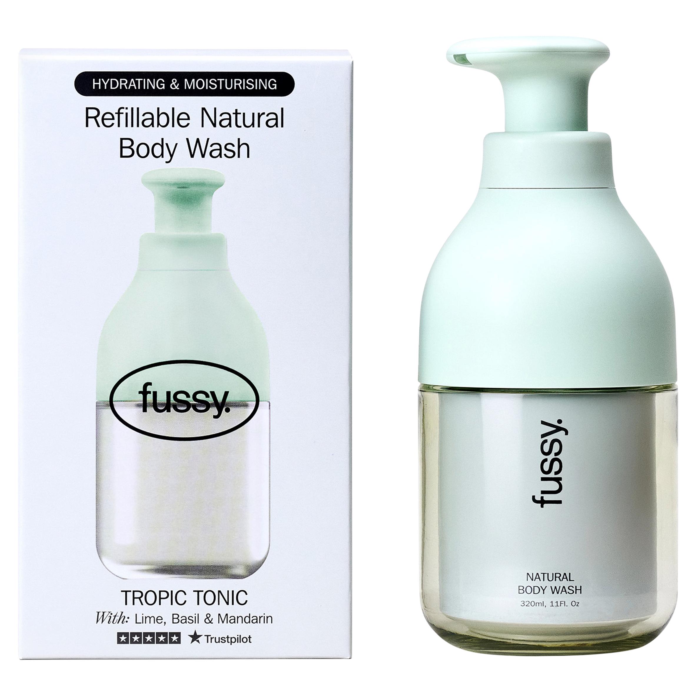 Fussy 320ml Refillable Natural Tropic Tonic Body Wash thumbnail 2