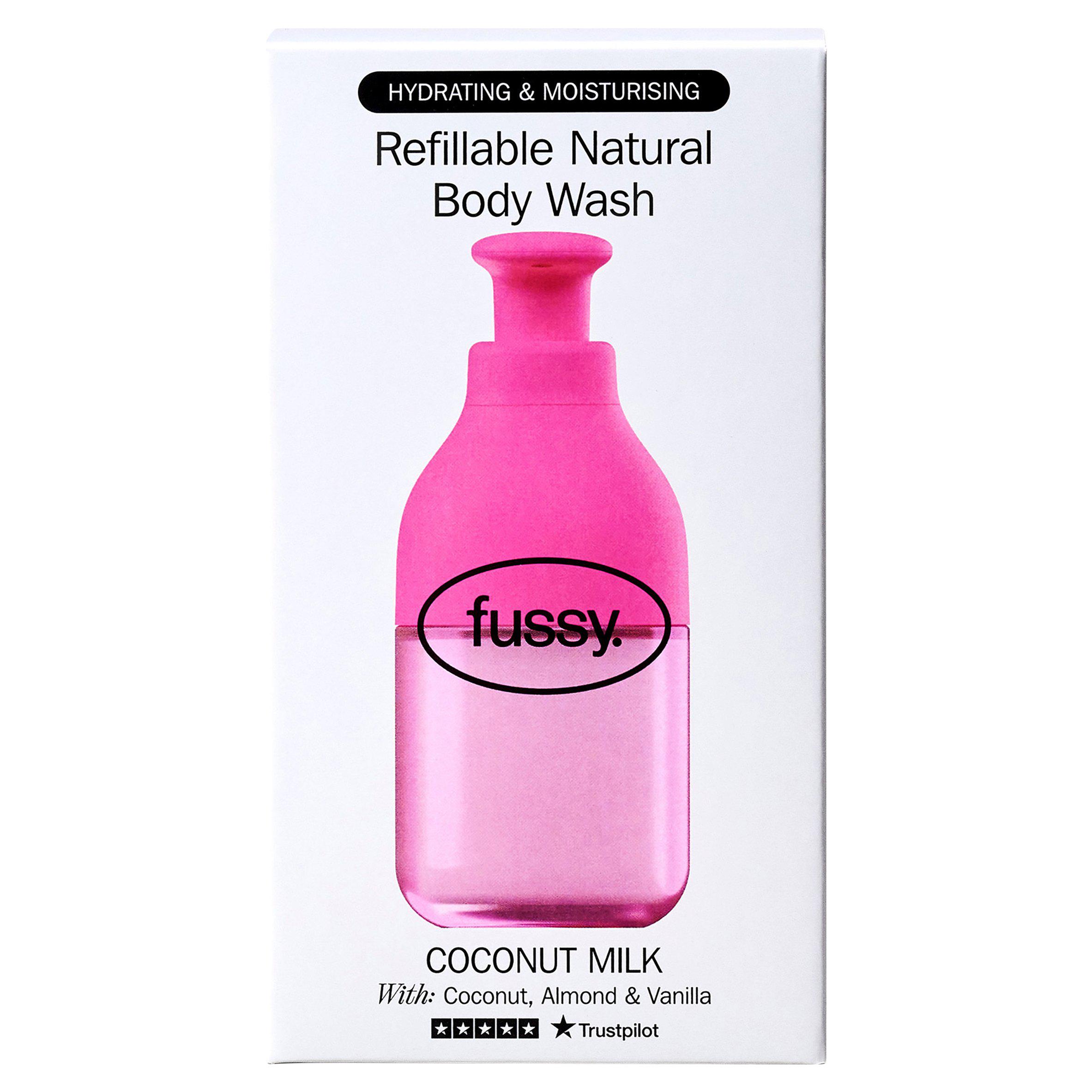 Fussy 320ml Coconut Milk Refillable Natural Body Wash