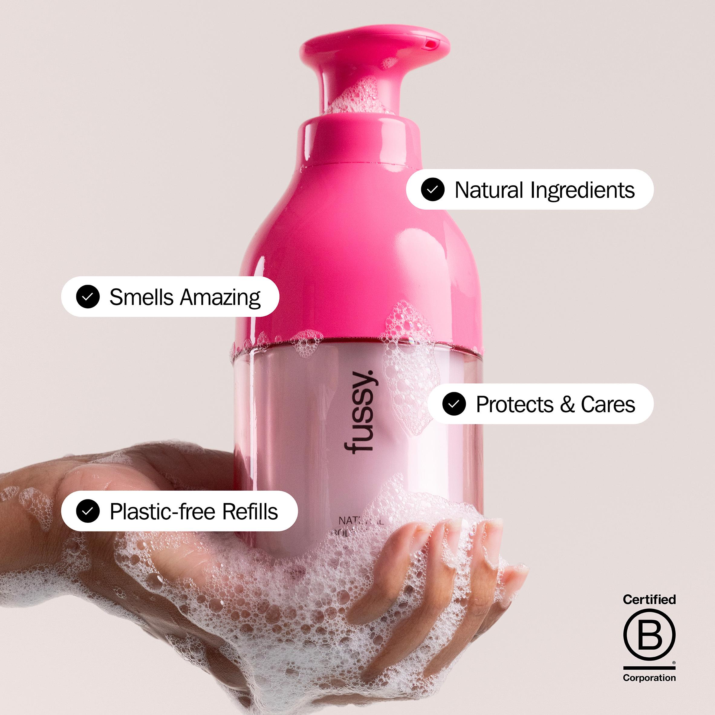 Fussy 320ml Coconut Milk Refillable Natural Body Wash thumbnail 3