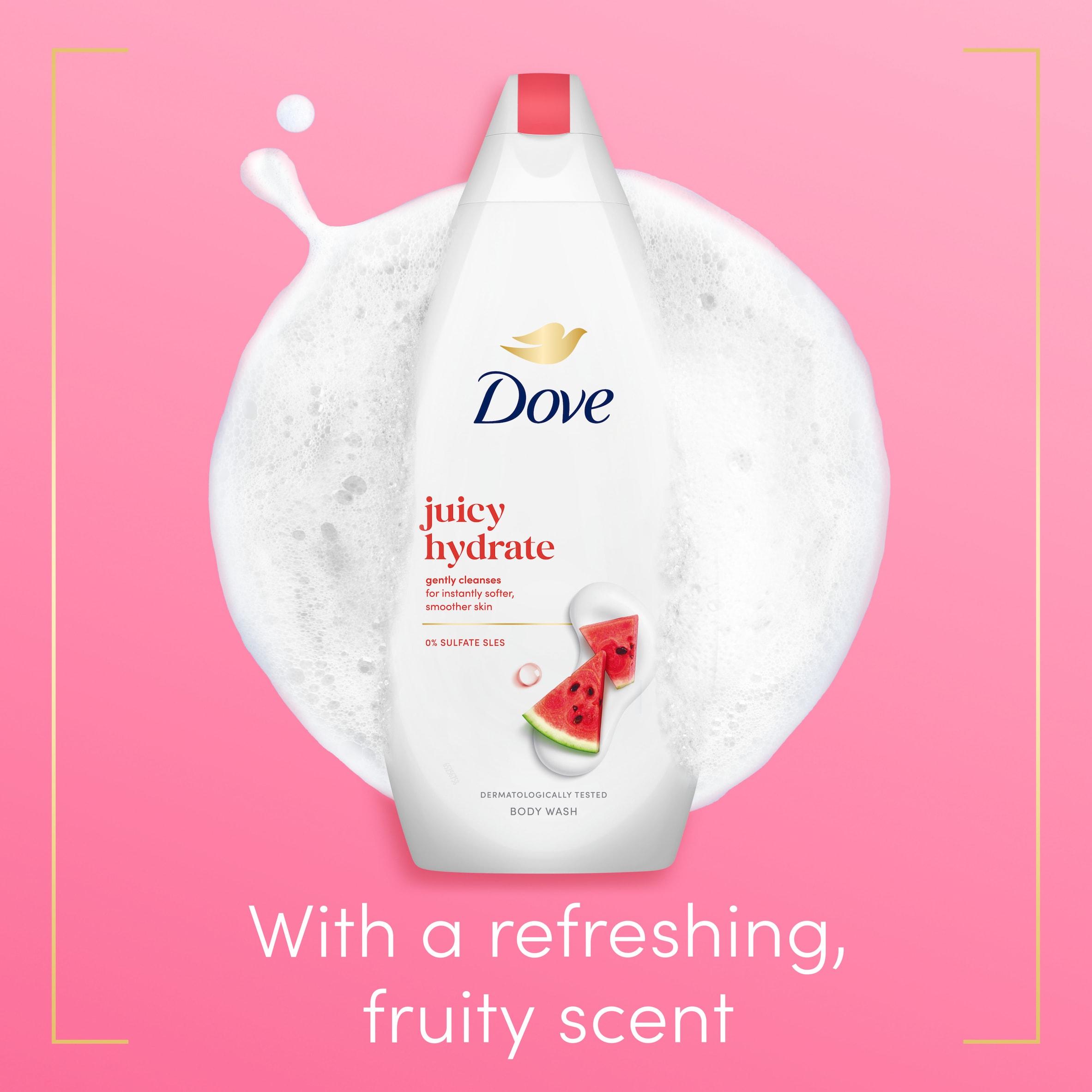 Dove 450ml Juicy Hydrate Body Wash thumbnail 3