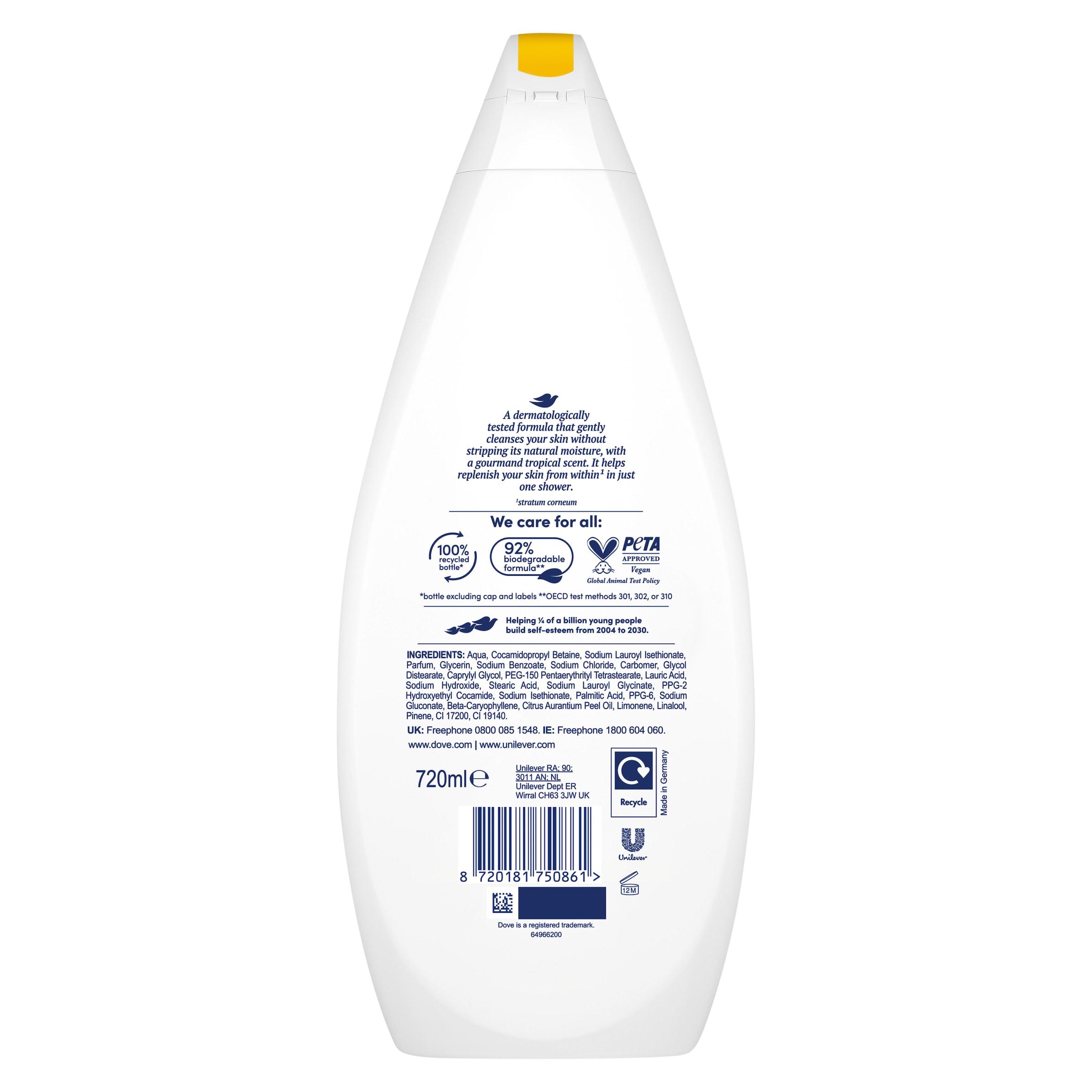 Dove 720ml Creamy Indulge Body Wash thumbnail 5