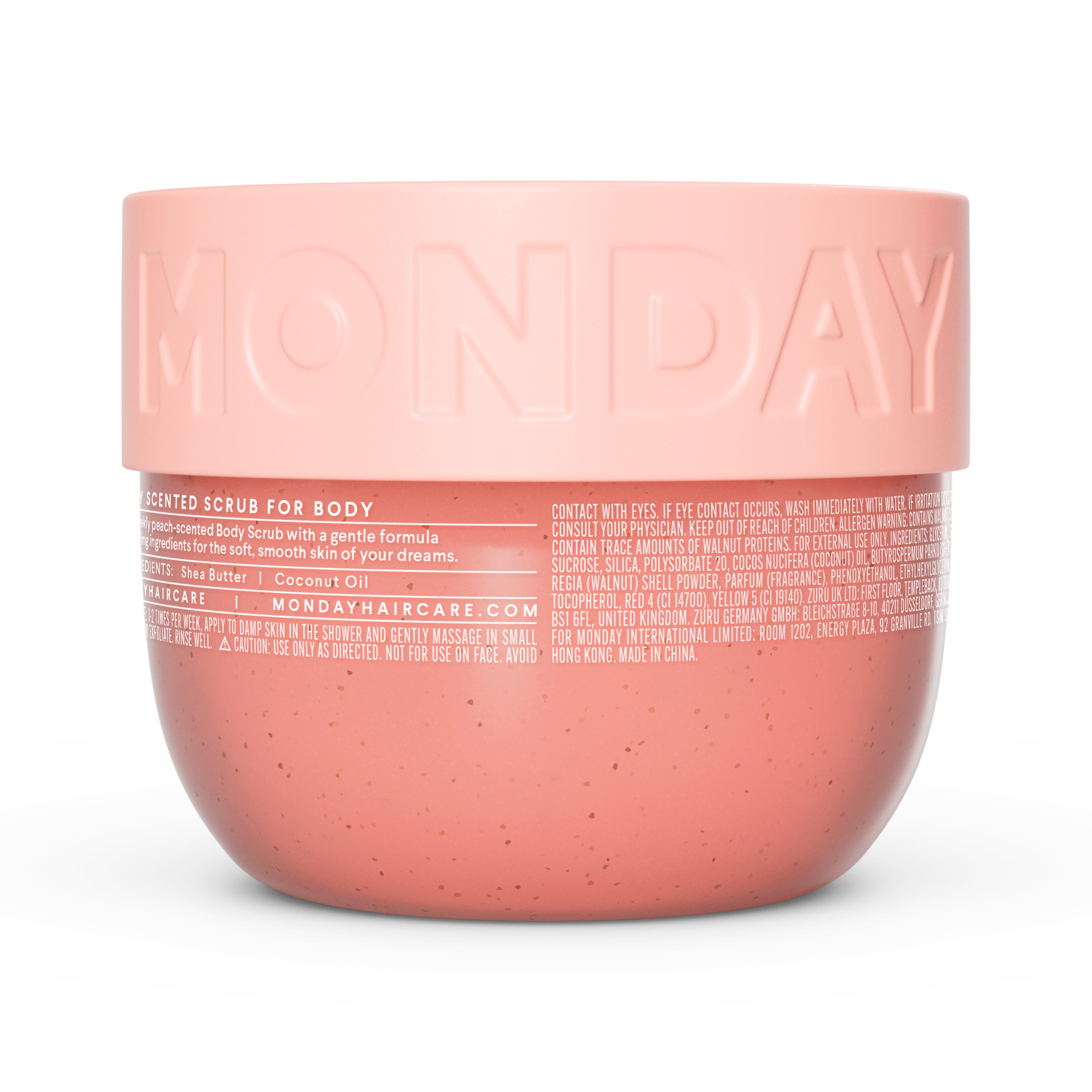 Monday Haircare 510g Peaches & Cream Exfoliating Body Scrub thumbnail 2