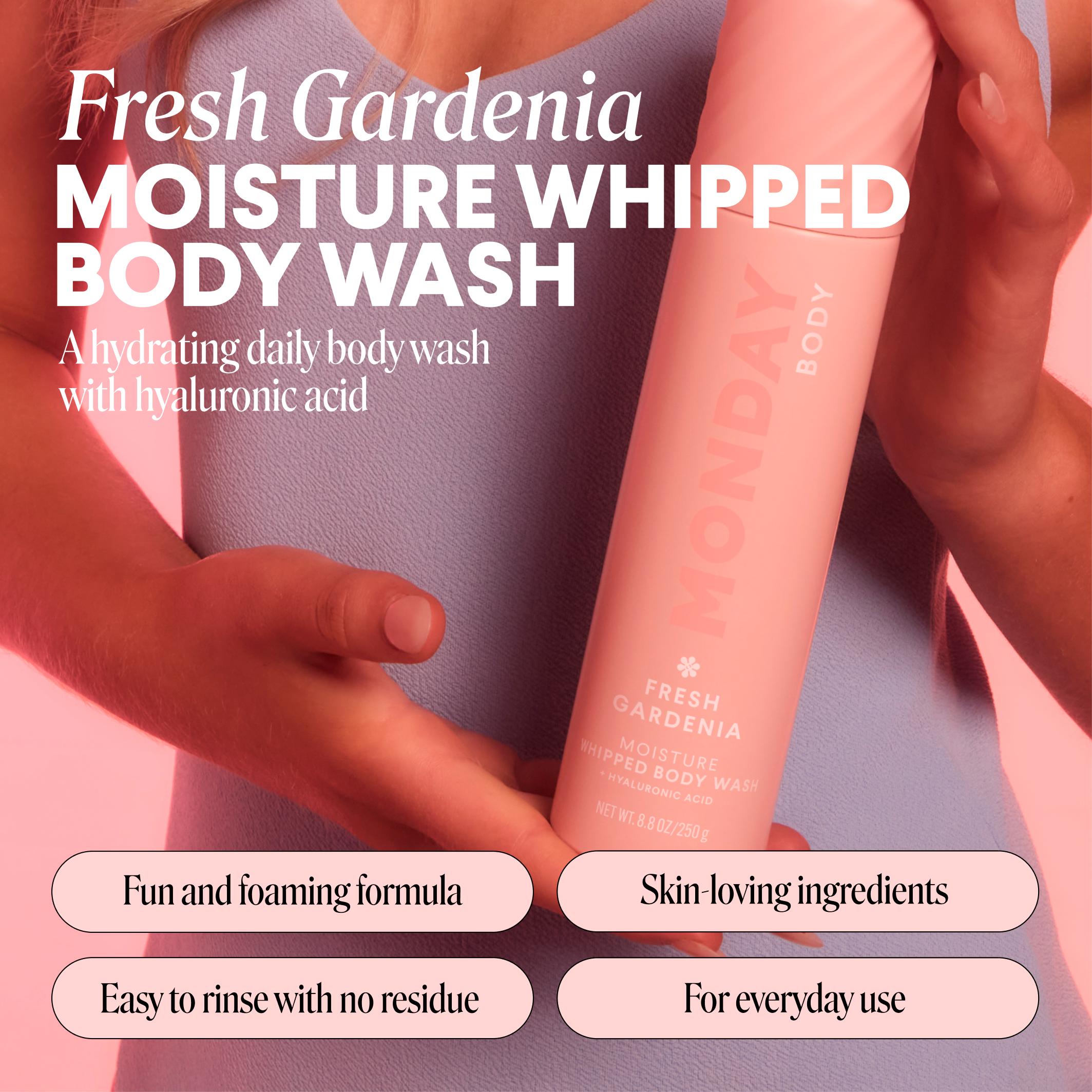 Monday Haircare 265ml Fresh Gardenia Moisture Whipped Body Wash thumbnail 3