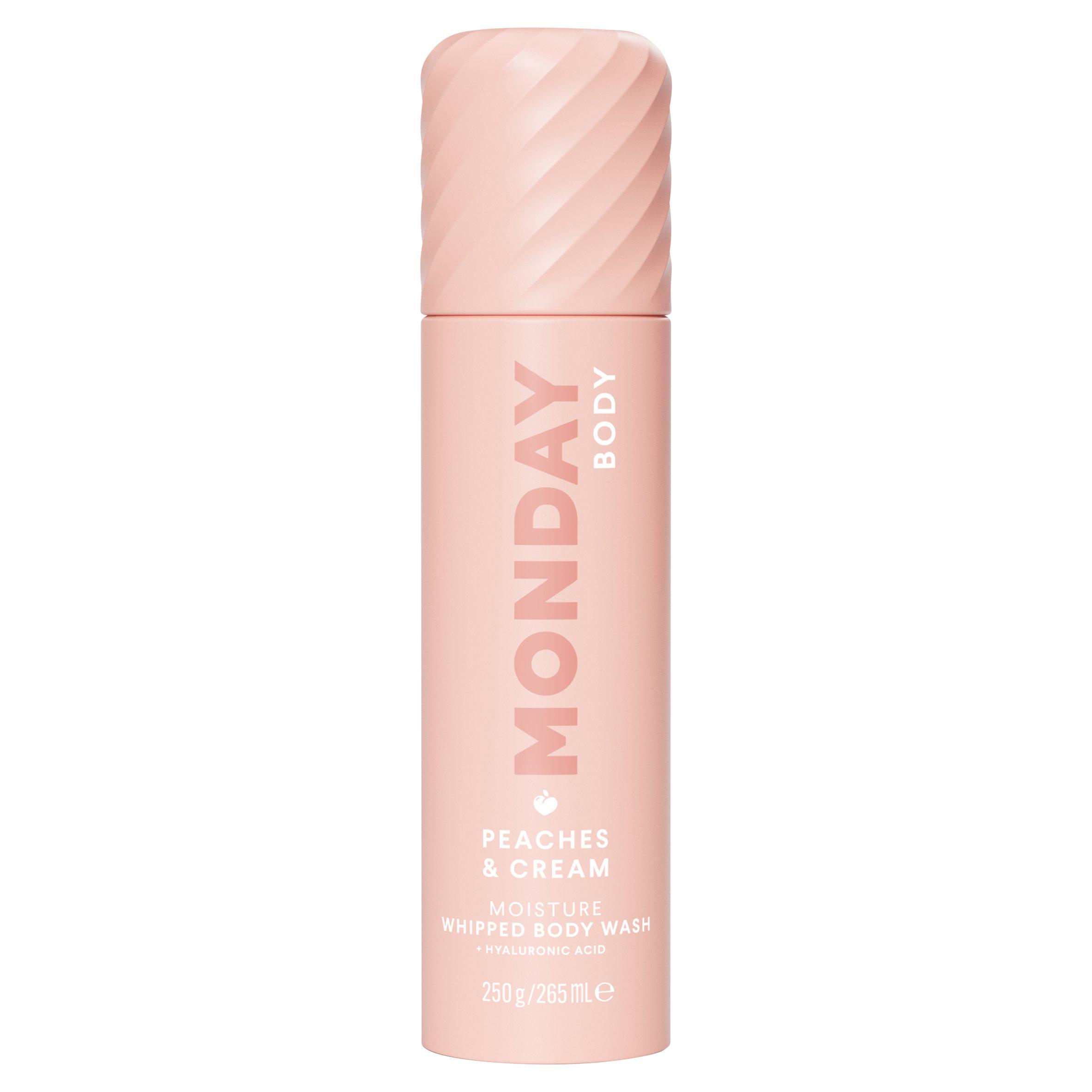 Monday Haircare 265ml Peaches & Cream Moisture Whipped Body Wash