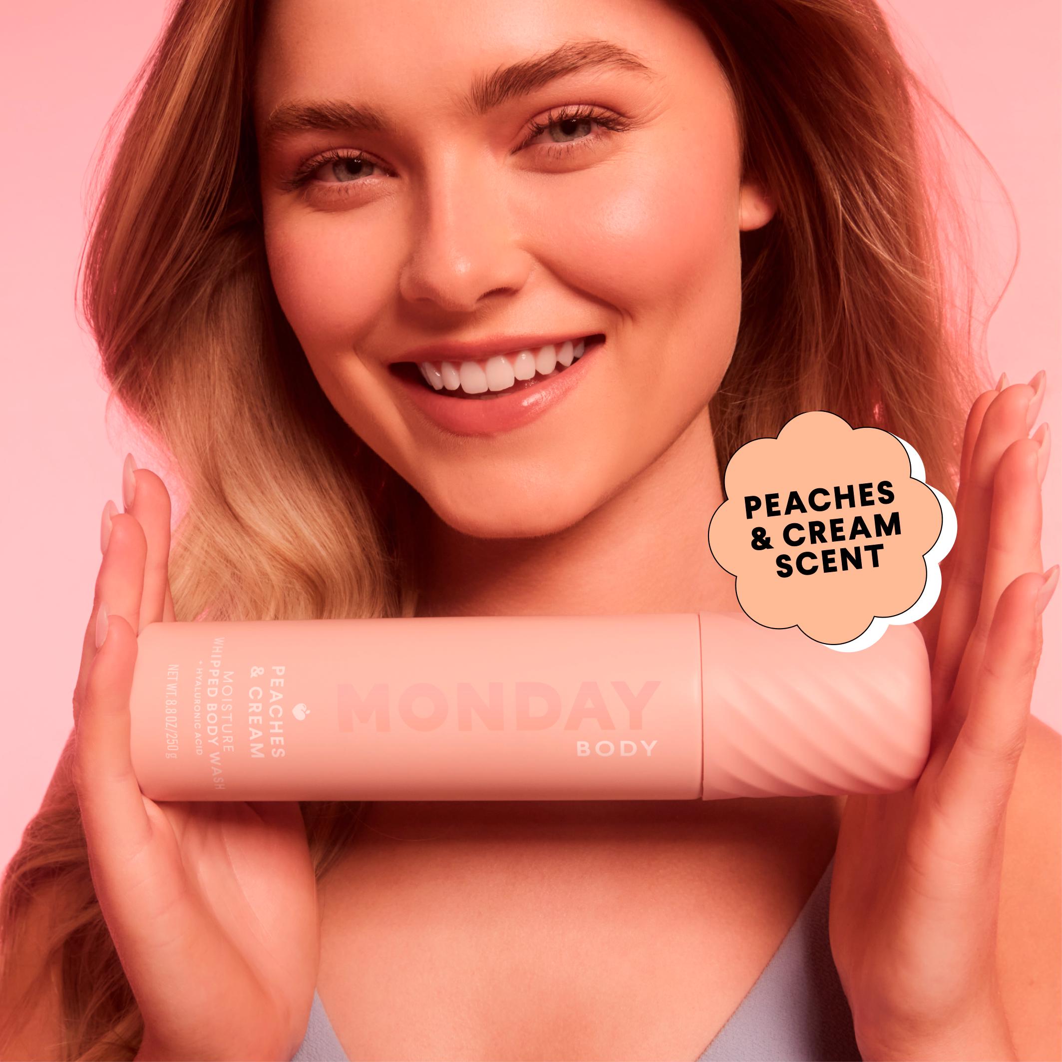 Monday Haircare 265ml Peaches & Cream Moisture Whipped Body Wash thumbnail 6