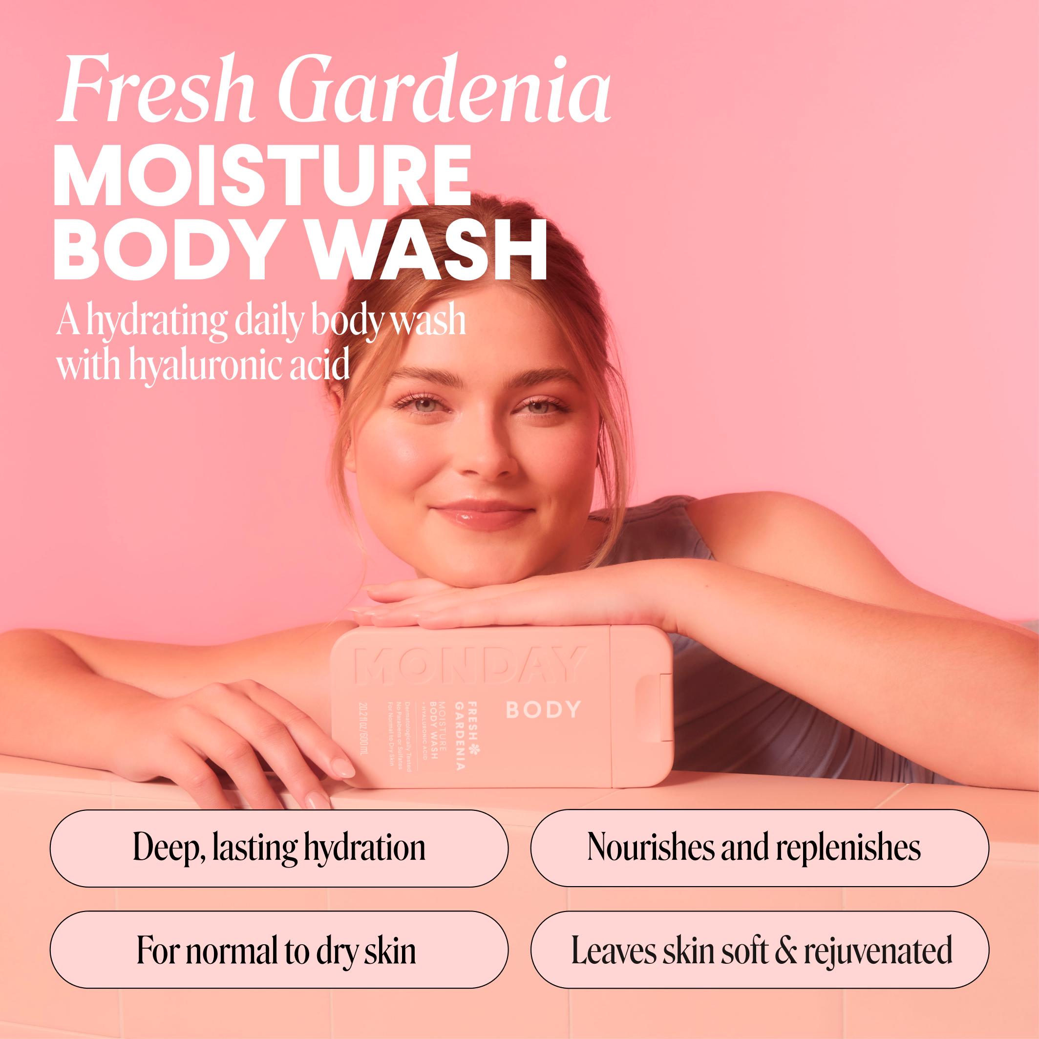 Monday Haircare 500ml Fresh Gardenia Moisture Body Wash thumbnail 3