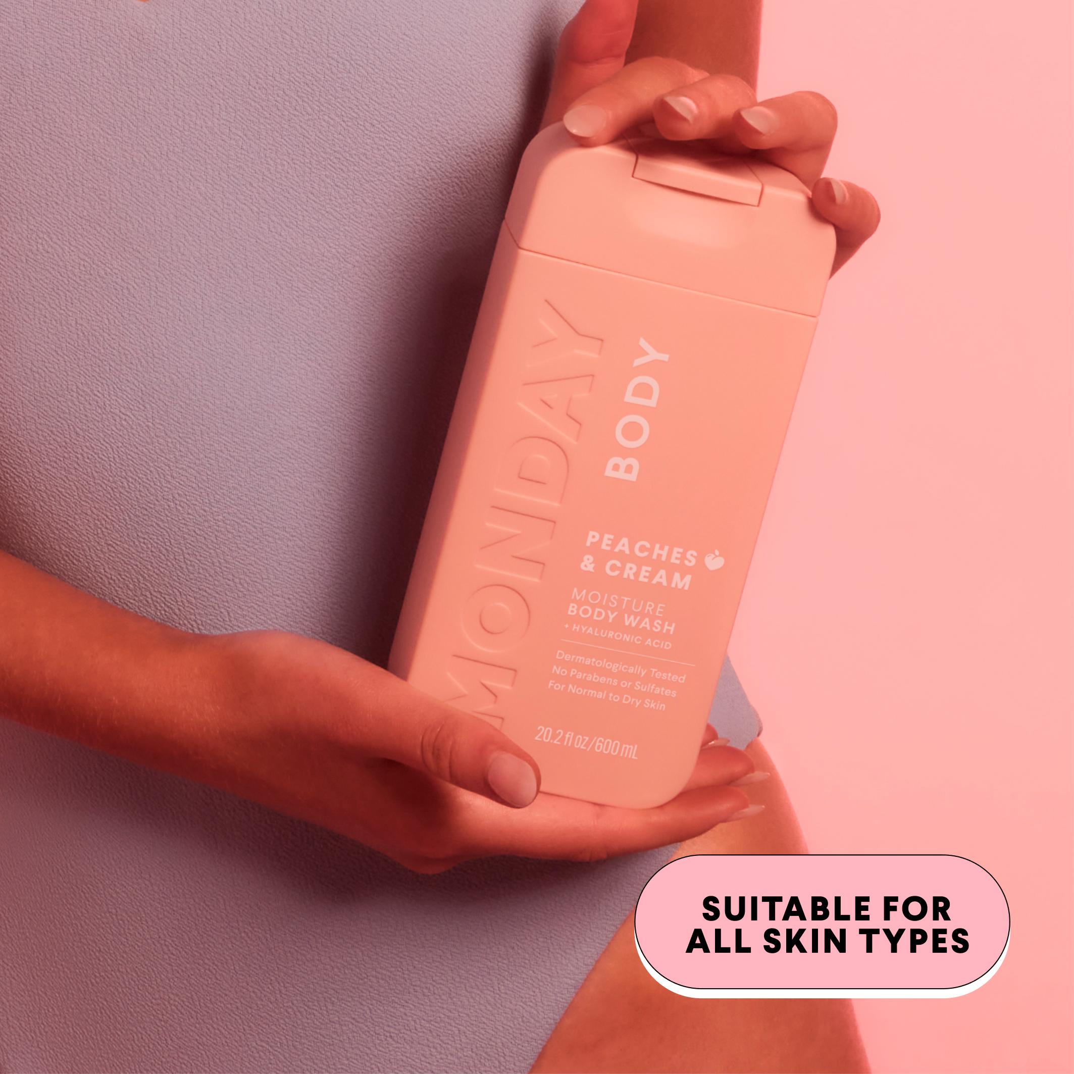 Monday Haircare 500ml Peaches & Cream Moisture Body Wash thumbnail 6