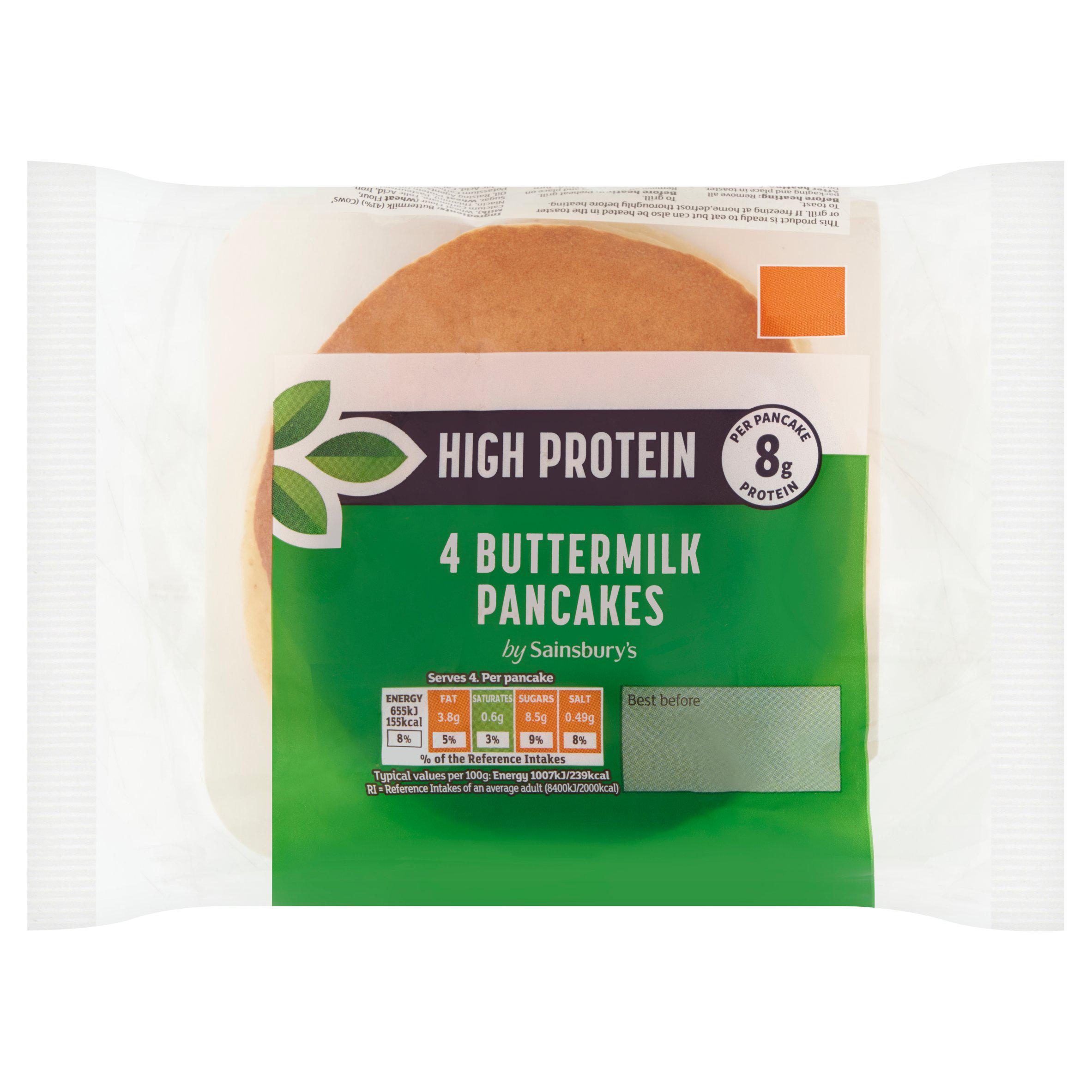 Sainsbury's 4 x High Protein Pancakes