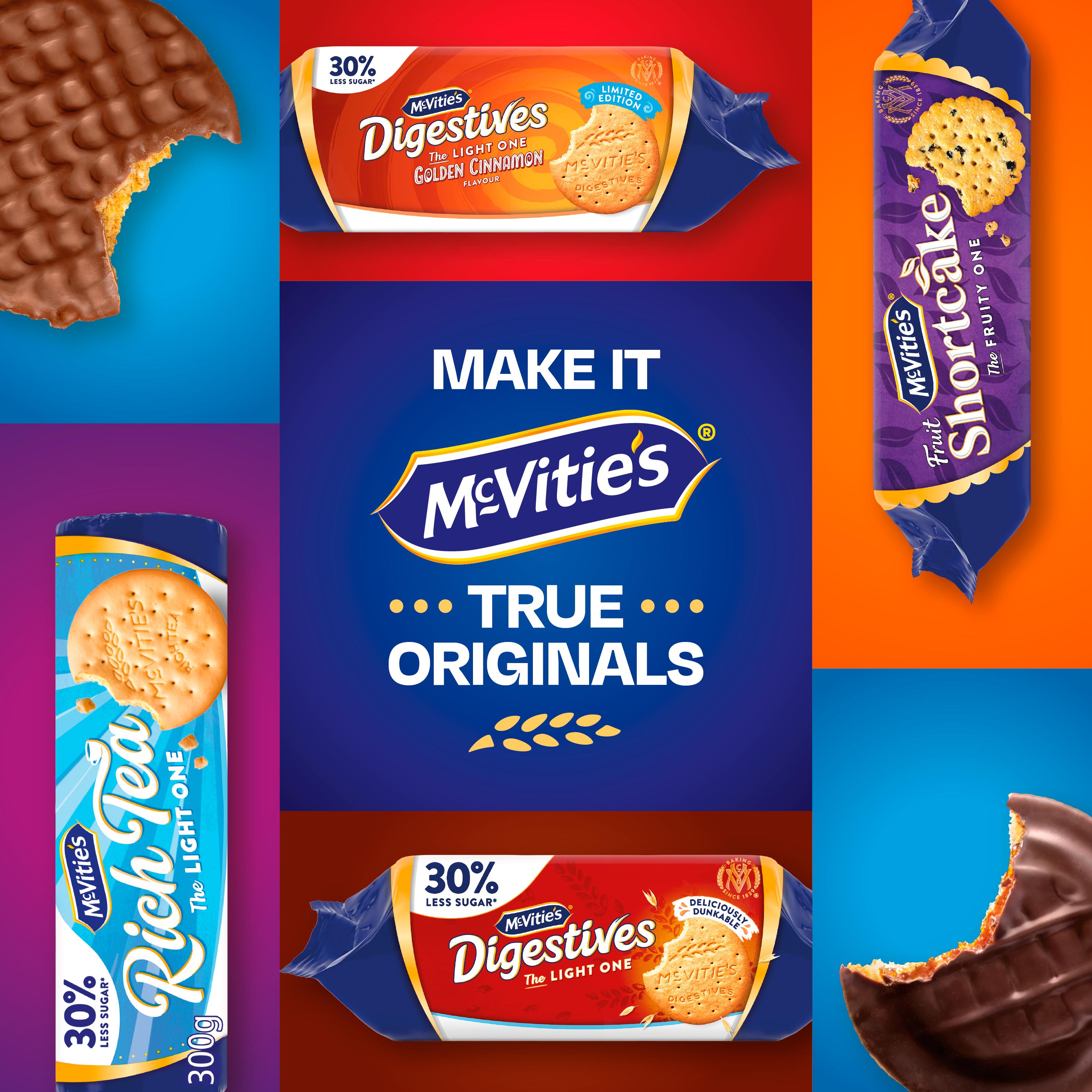 McVitie's 250g the Light One Cinnamon Digestive Biscuits thumbnail 3