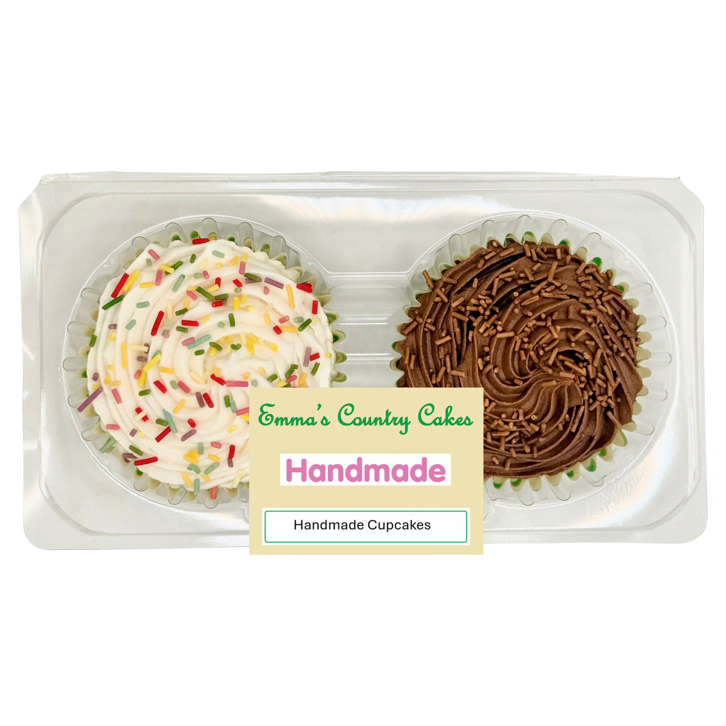Emma's Country Cakes 2 Handmade Cupcakes