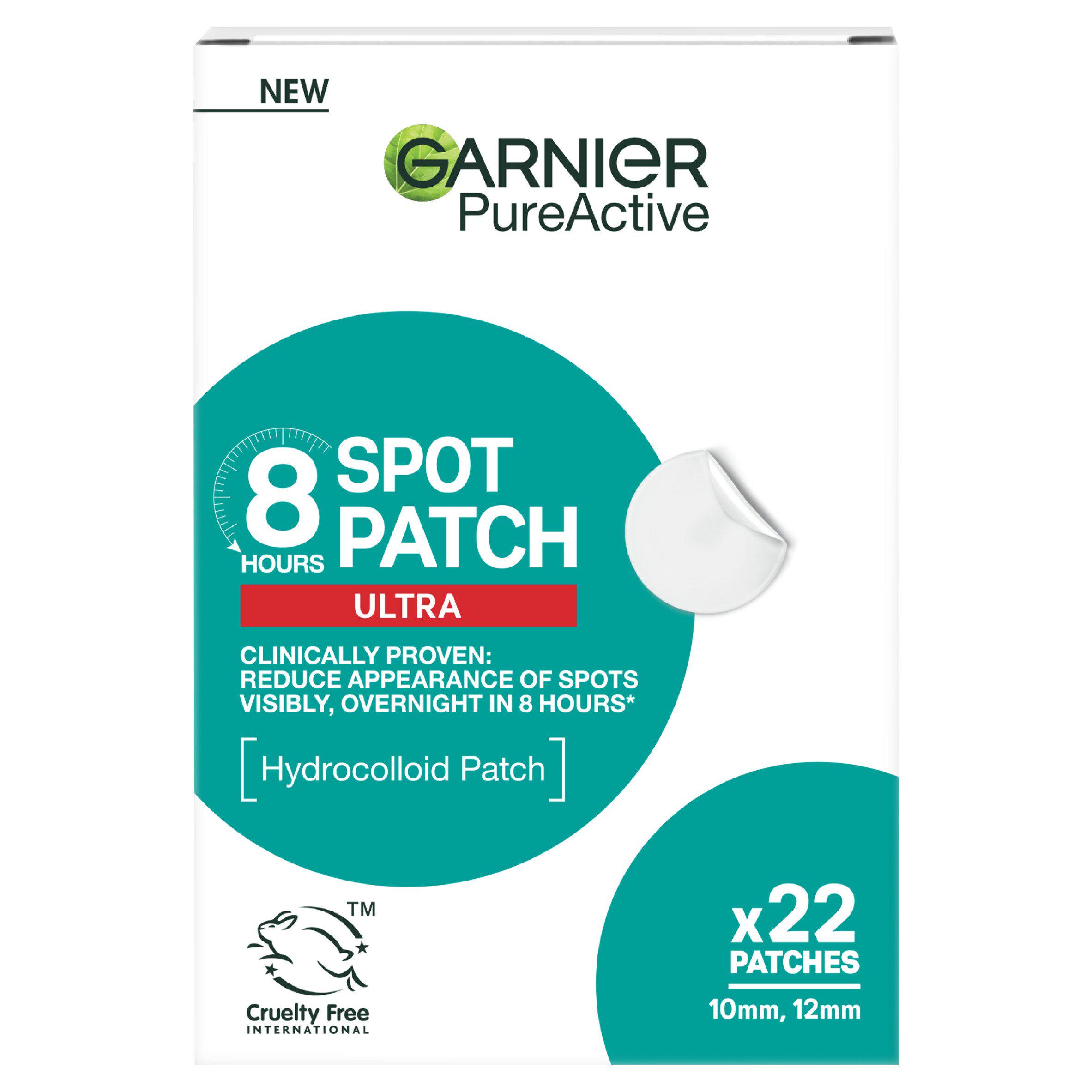 Garnier Pure Active 8H Spot Patch Ultra-Thick, Reduce the Appearance of Spots in 8H, 22 Patches
