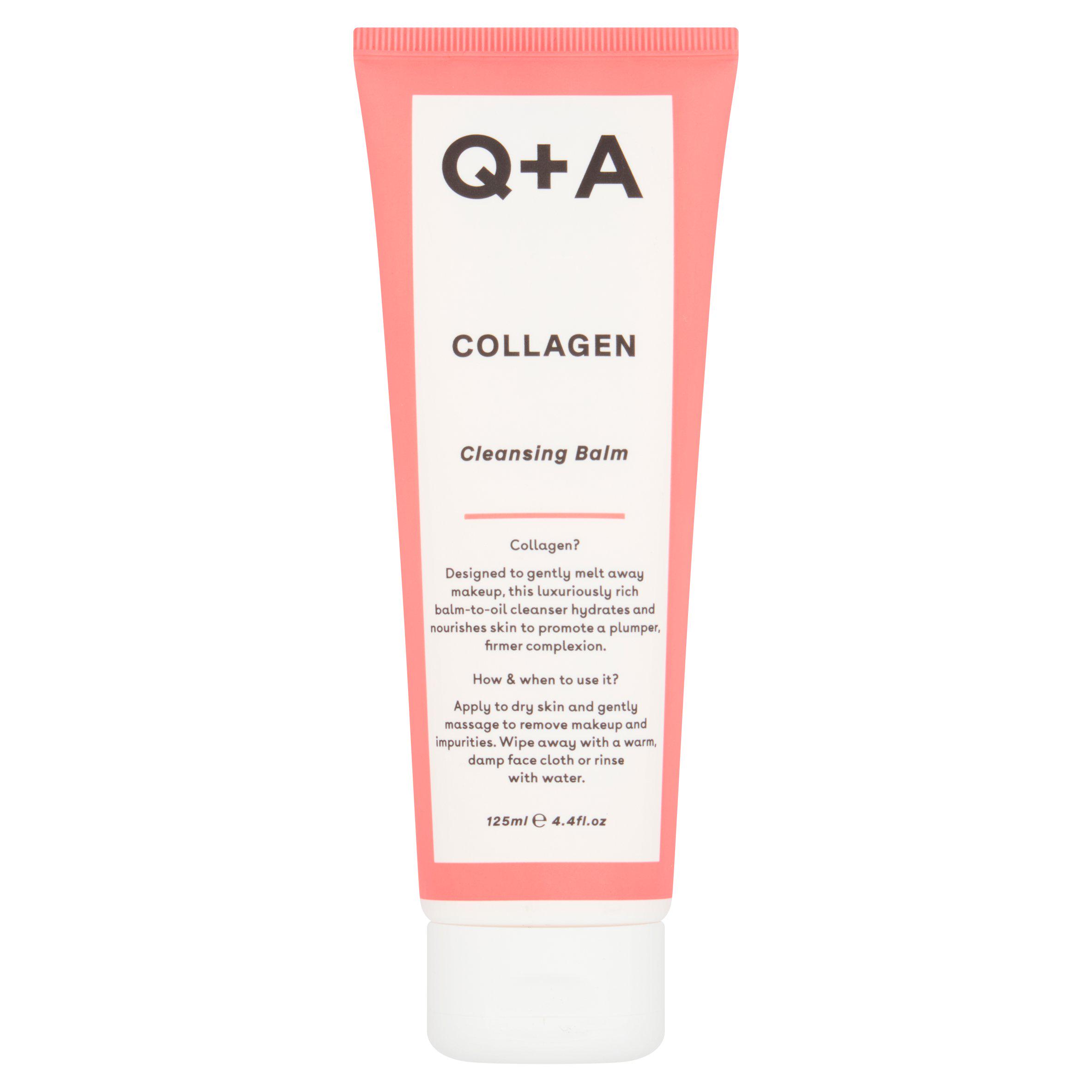 Q+A 125ml Collagen Cleansing Balm