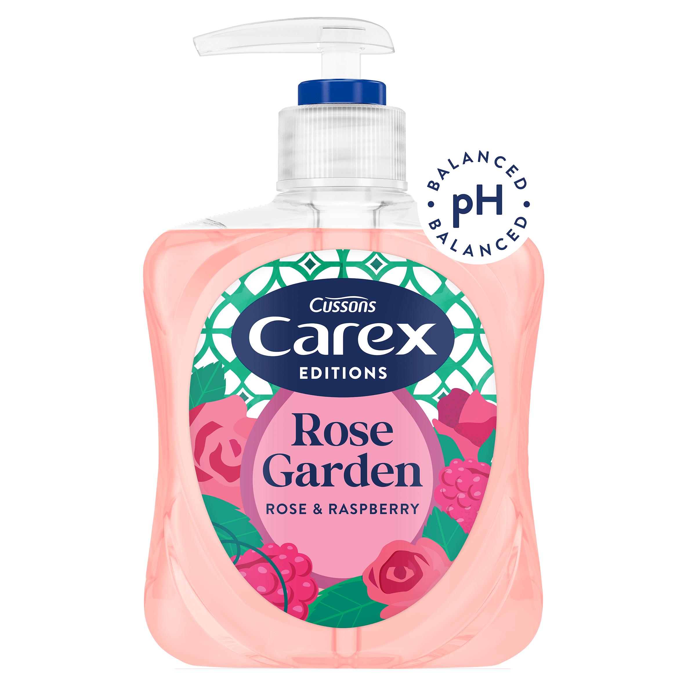 Carex 250ml Editions Rose Garden Rose & Raspberry Antibacterial Hand Wash thumbnail 3