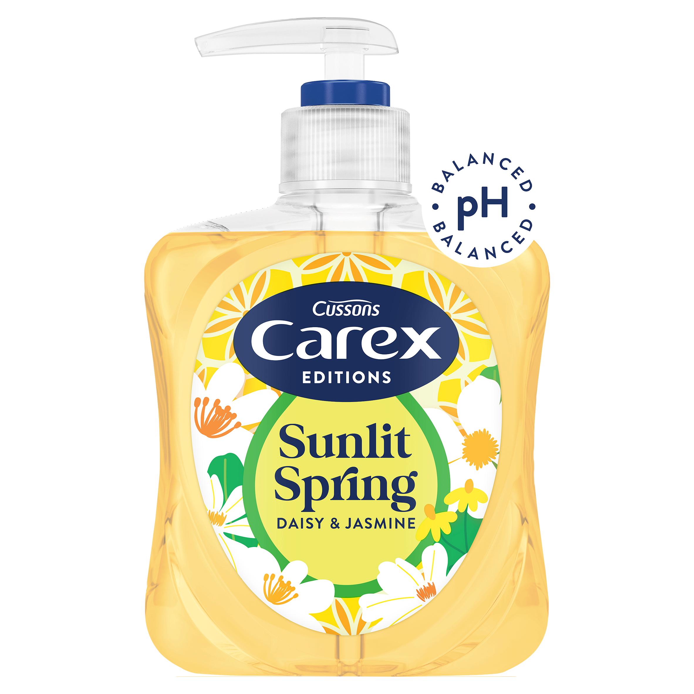 Carex 250ml Editions Sunlit Spring Daisy & Jasmine Antibacterial Hand Wash thumbnail 3