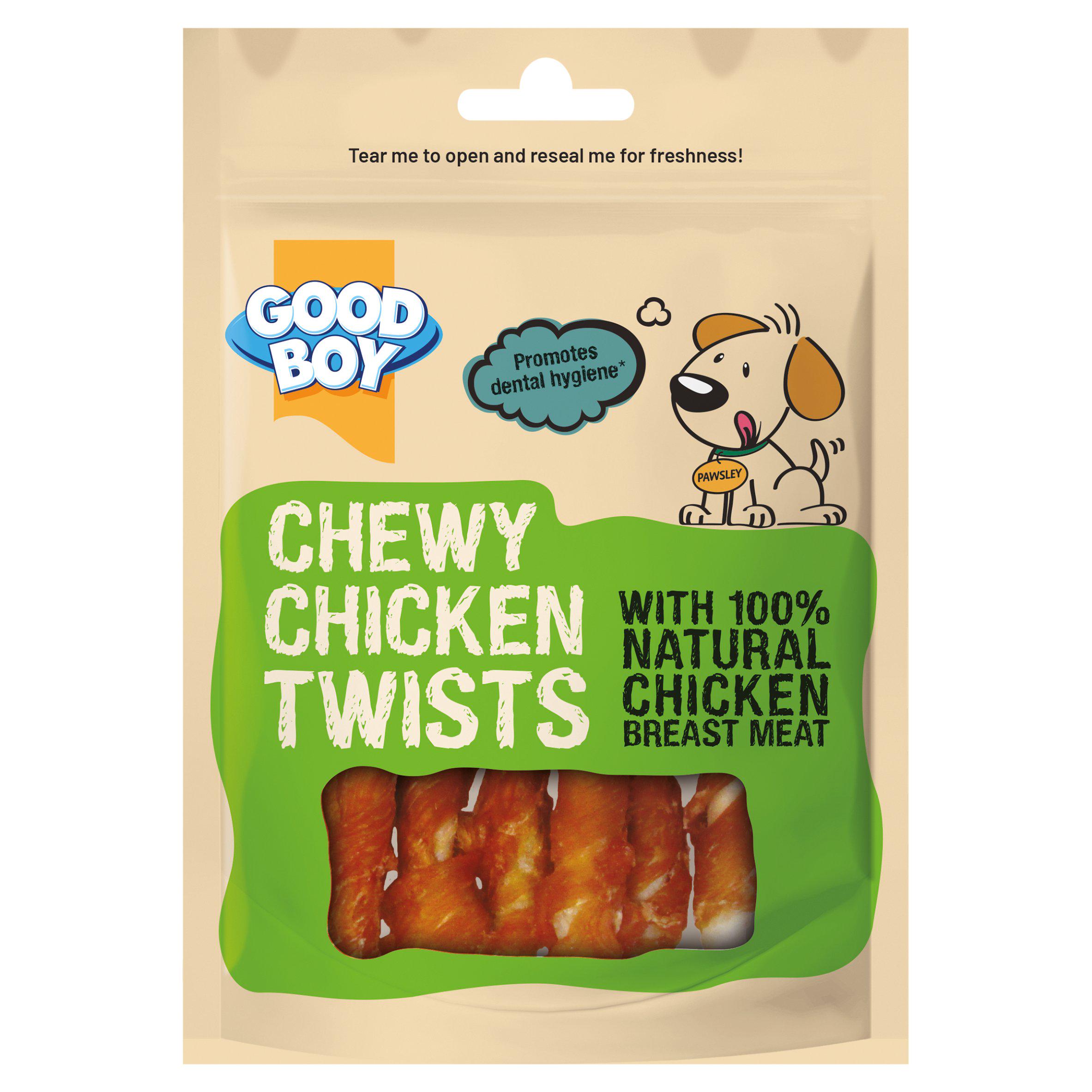 Good Boy 70g Chewy Chicken Twists Dog Treats