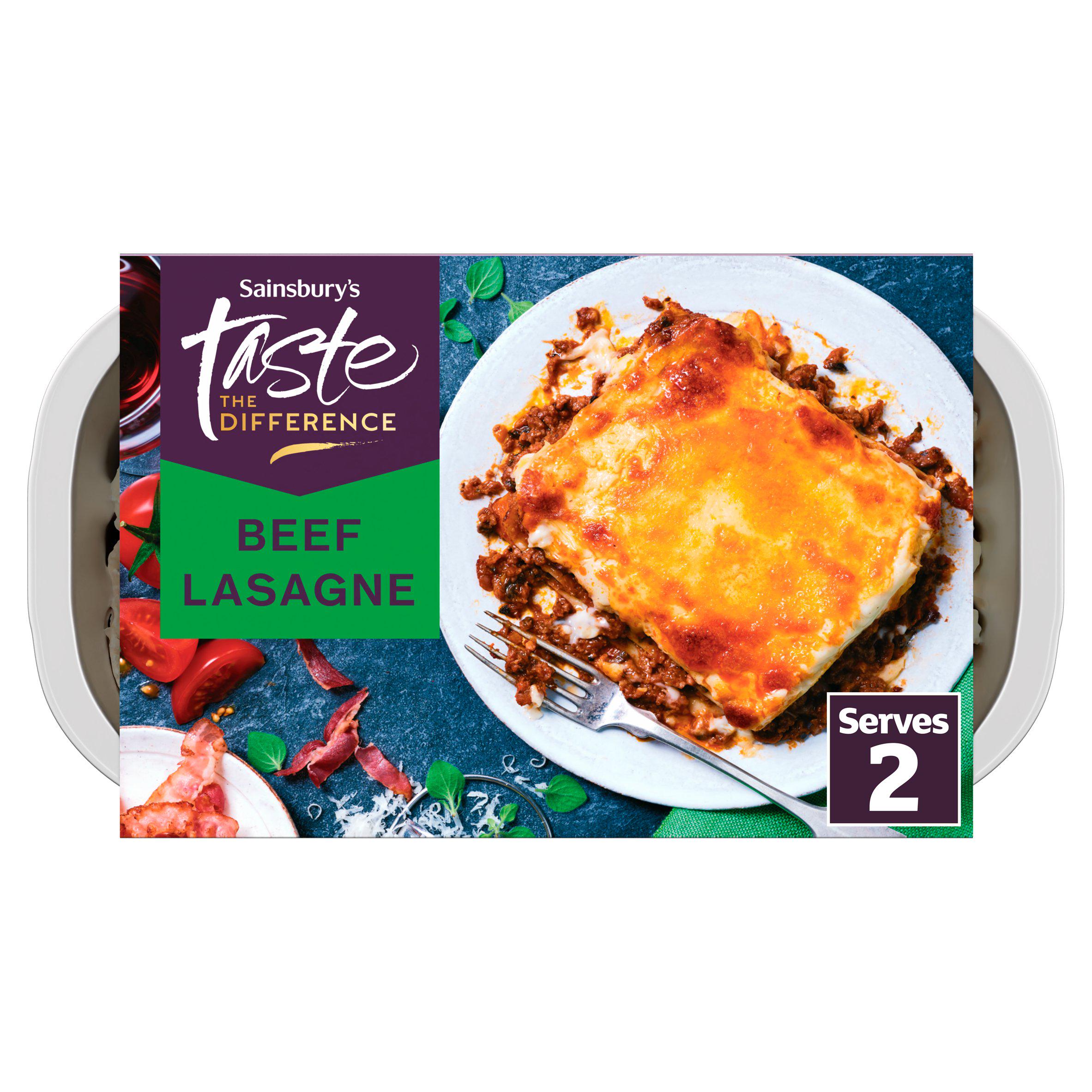 Sainsbury's Taste the Difference Beef Lasagne 700g