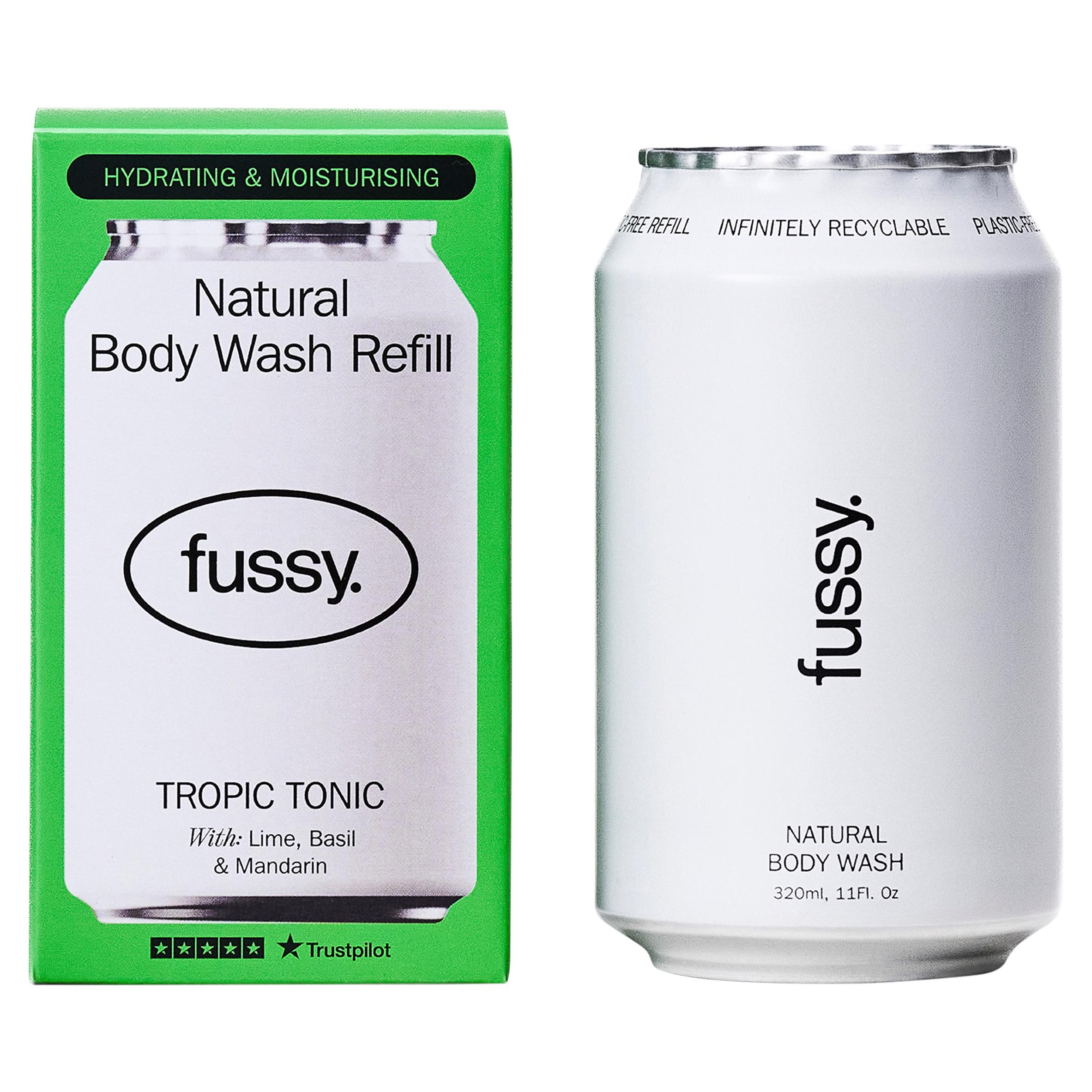 Fussy 320ml Tropic Tonic Natural Body Wash Refill thumbnail 2