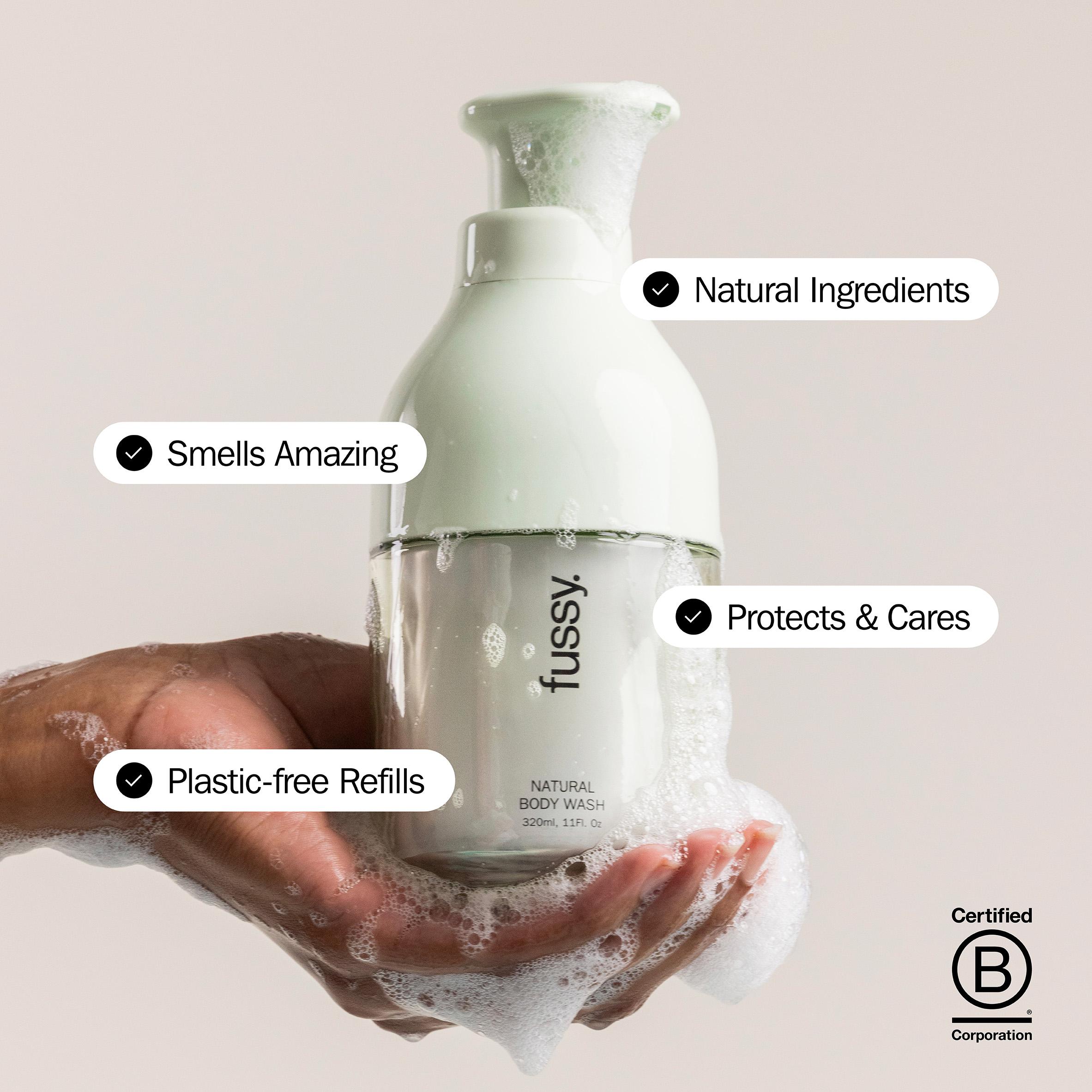 Fussy 320ml Tropic Tonic Natural Body Wash Refill thumbnail 3
