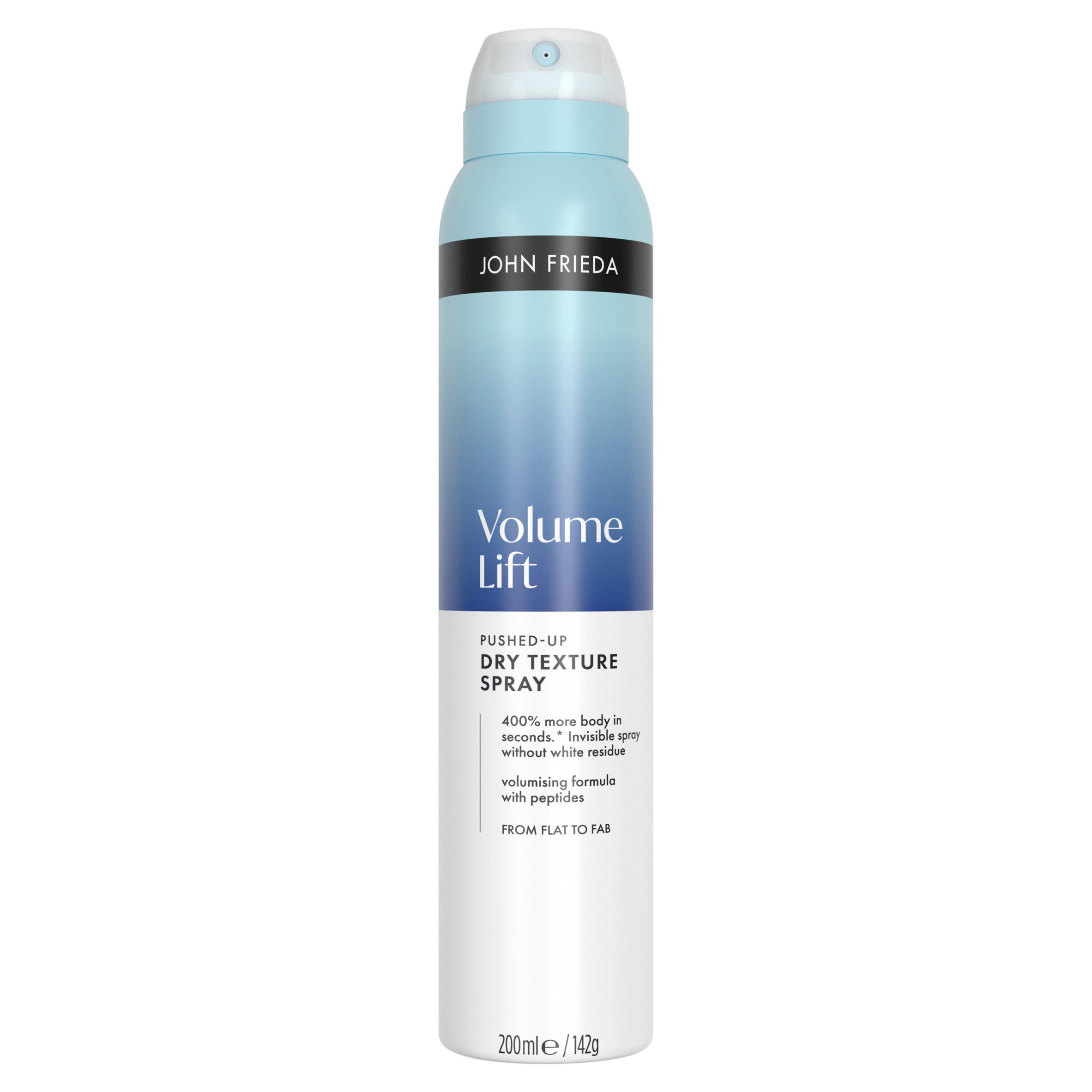 John Frieda 200ml Volume Lift Pushed Up Dry Texture Spray