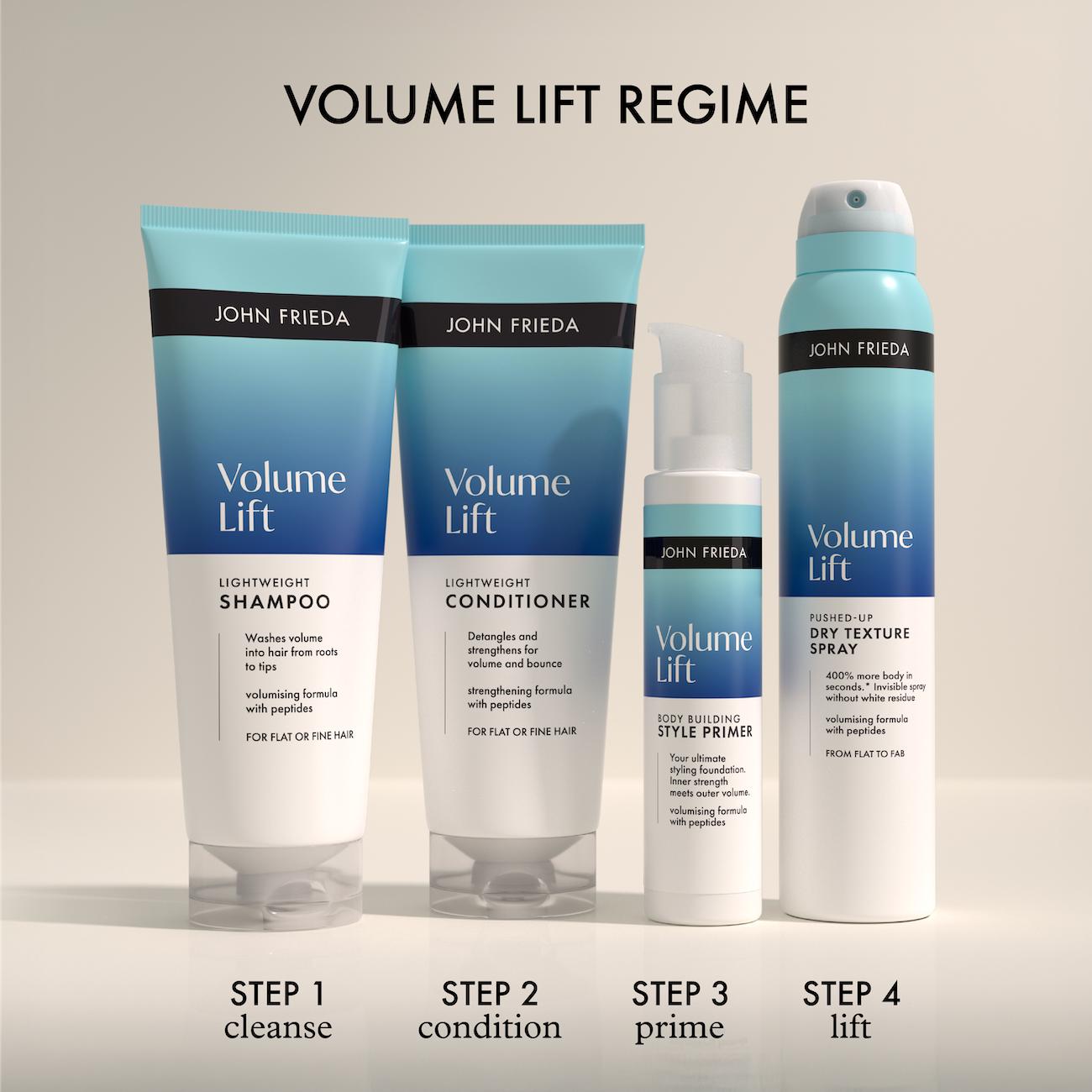 John Frieda 200ml Volume Lift Pushed Up Dry Texture Spray thumbnail 4