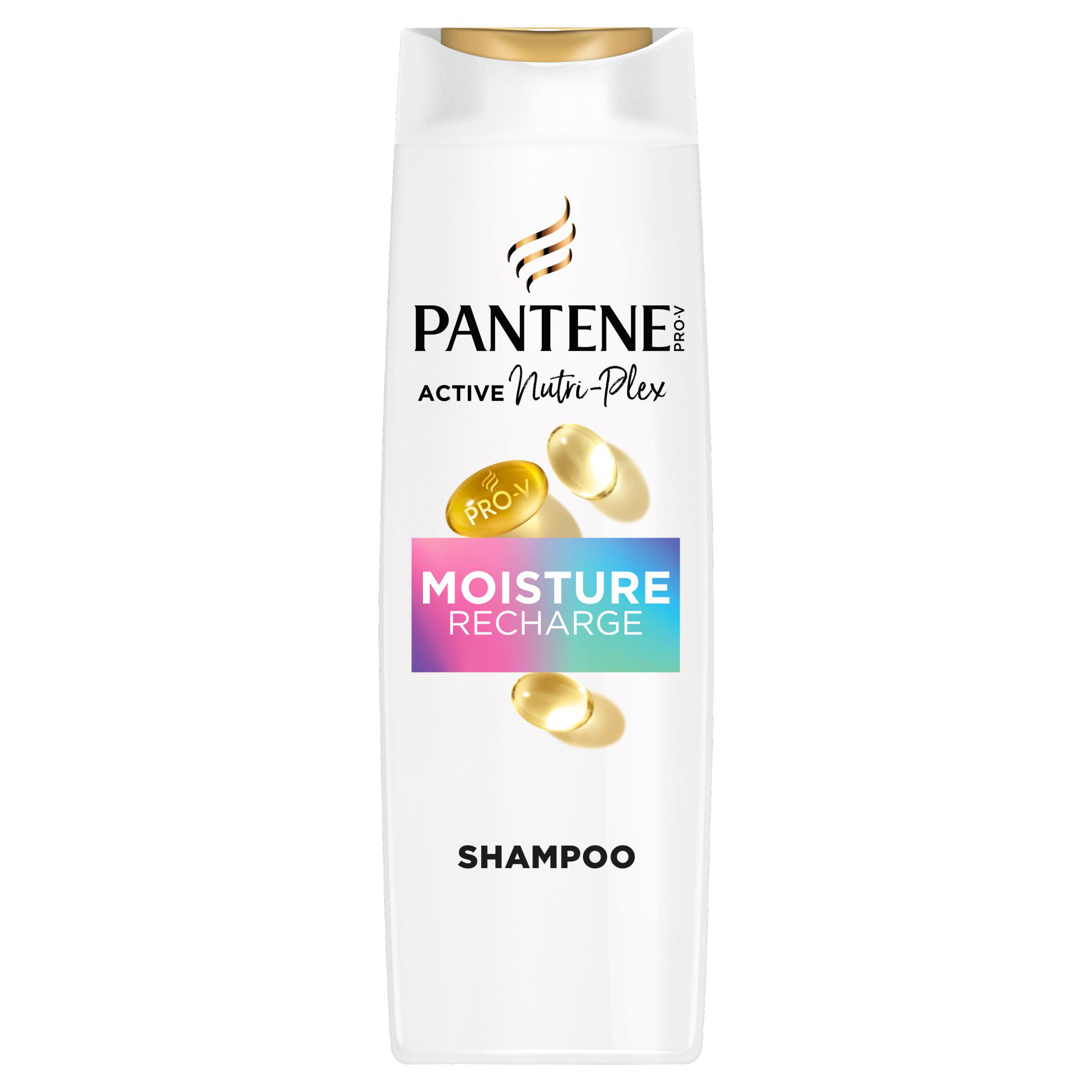 Pantene Base 500ml Pro V Moisture Recharge Nourishes Normal & Dry Hair Shampoo