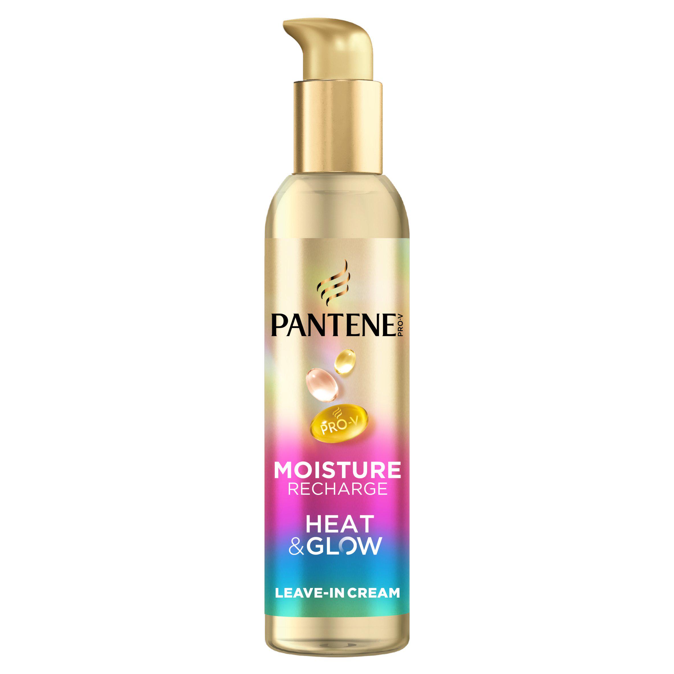 Pantene Moisture Recharge Heat & Glow Leave in Cream 135ML