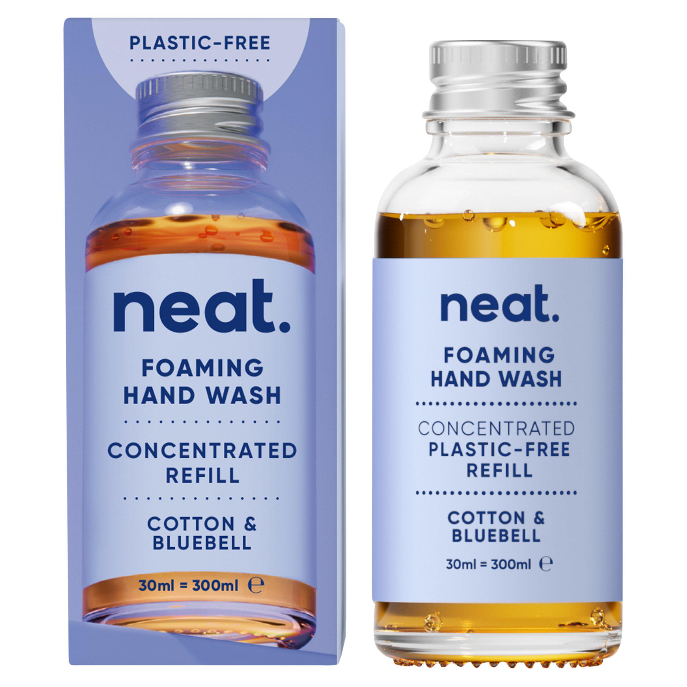 Neat. 300ml Cotton & Bluebell Concentrated Refill Foaming Hand Wash