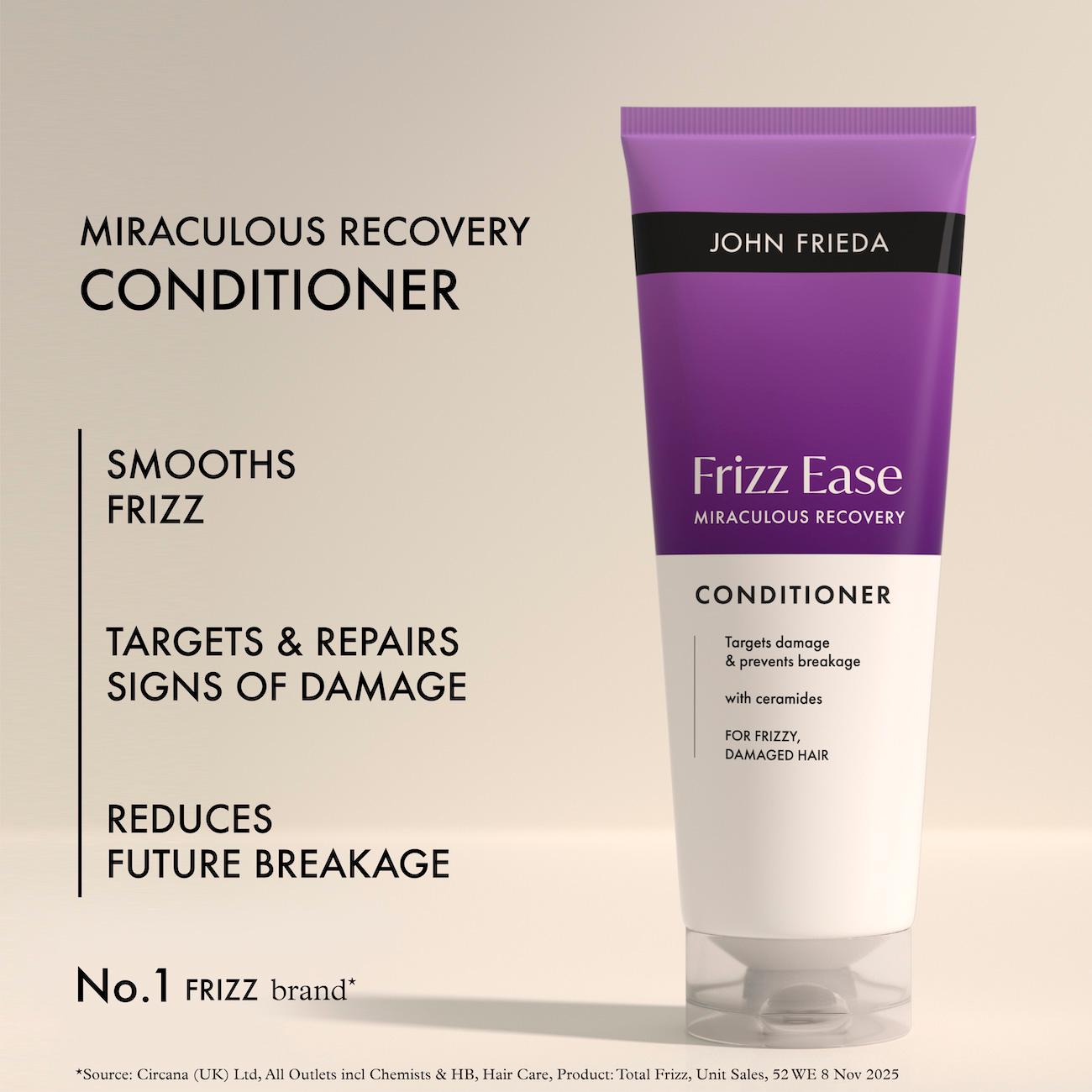 John Frieda 250ml Frizz Ease Miraculous Recovery Conditioner thumbnail 3
