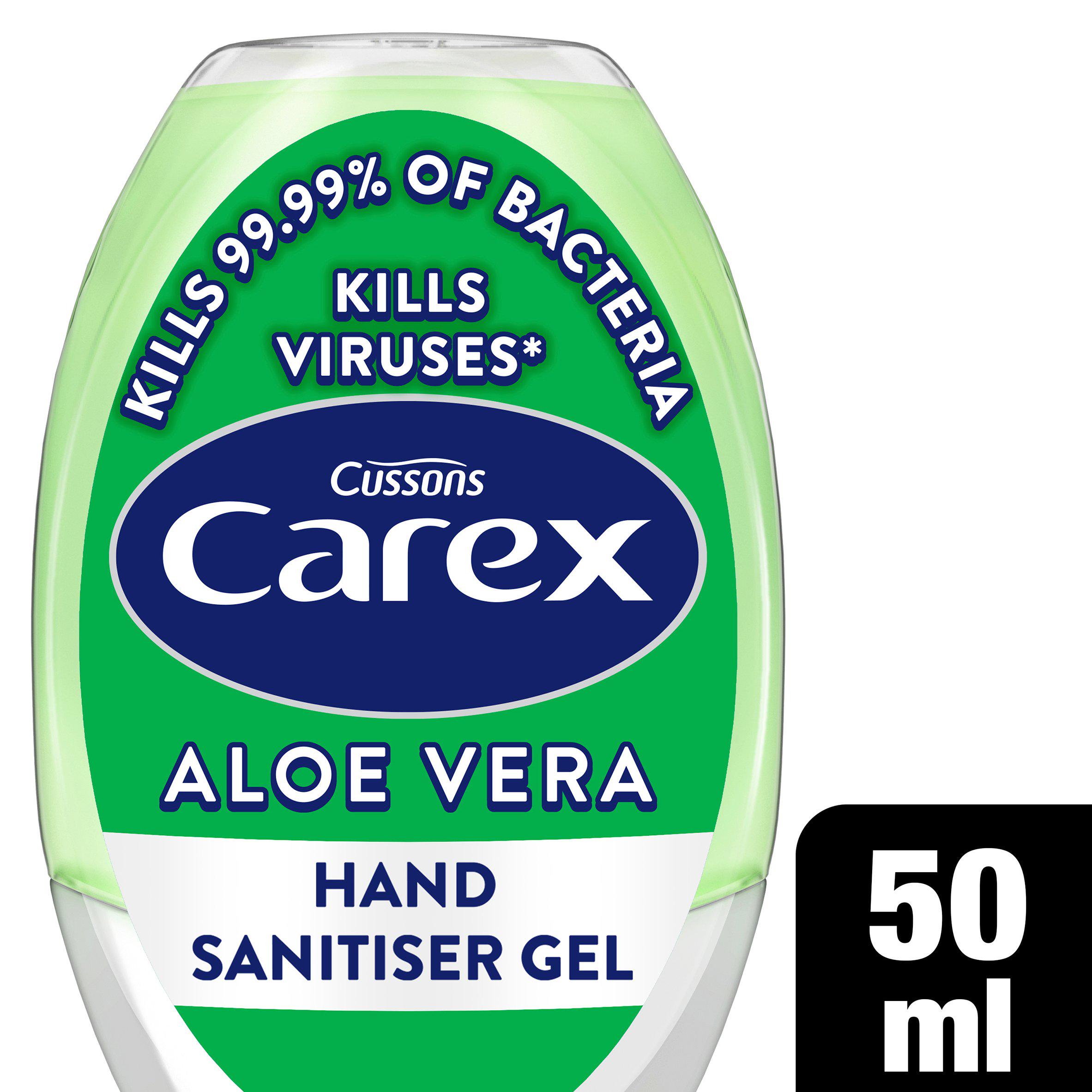 Carex Aloe Vera Antibacterial Hand Sanitiser Gel