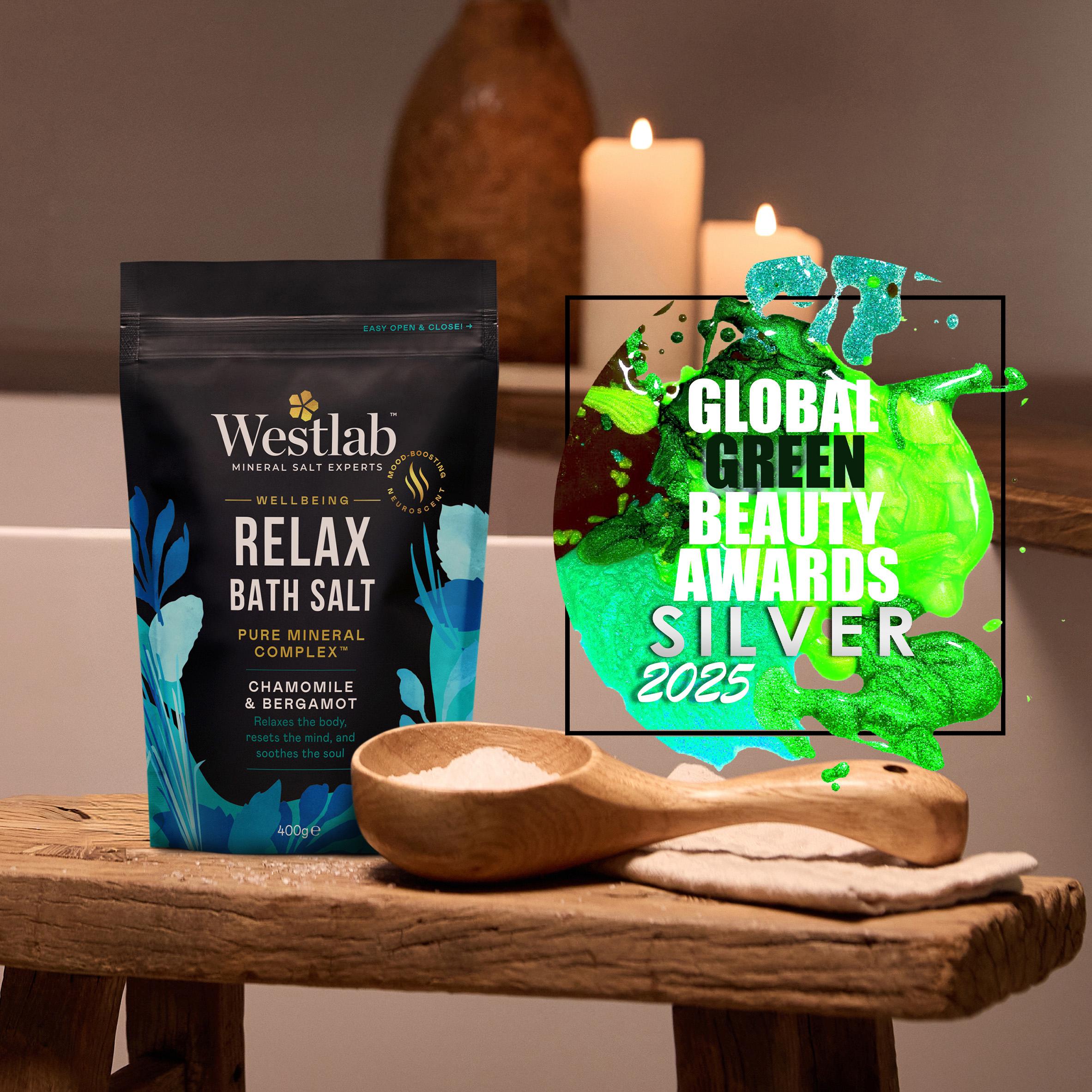 Westlab 400g Chamomile & Bergamot Wellbeing Relax Bath Salt thumbnail 5