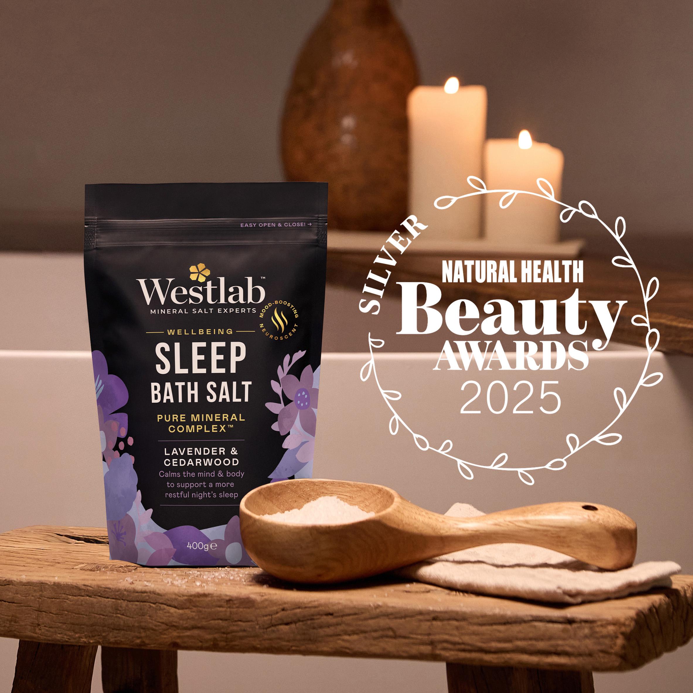 Westlab 400g Lavender & Cedarwood Sleep Wellbeing Bath Salt thumbnail 5
