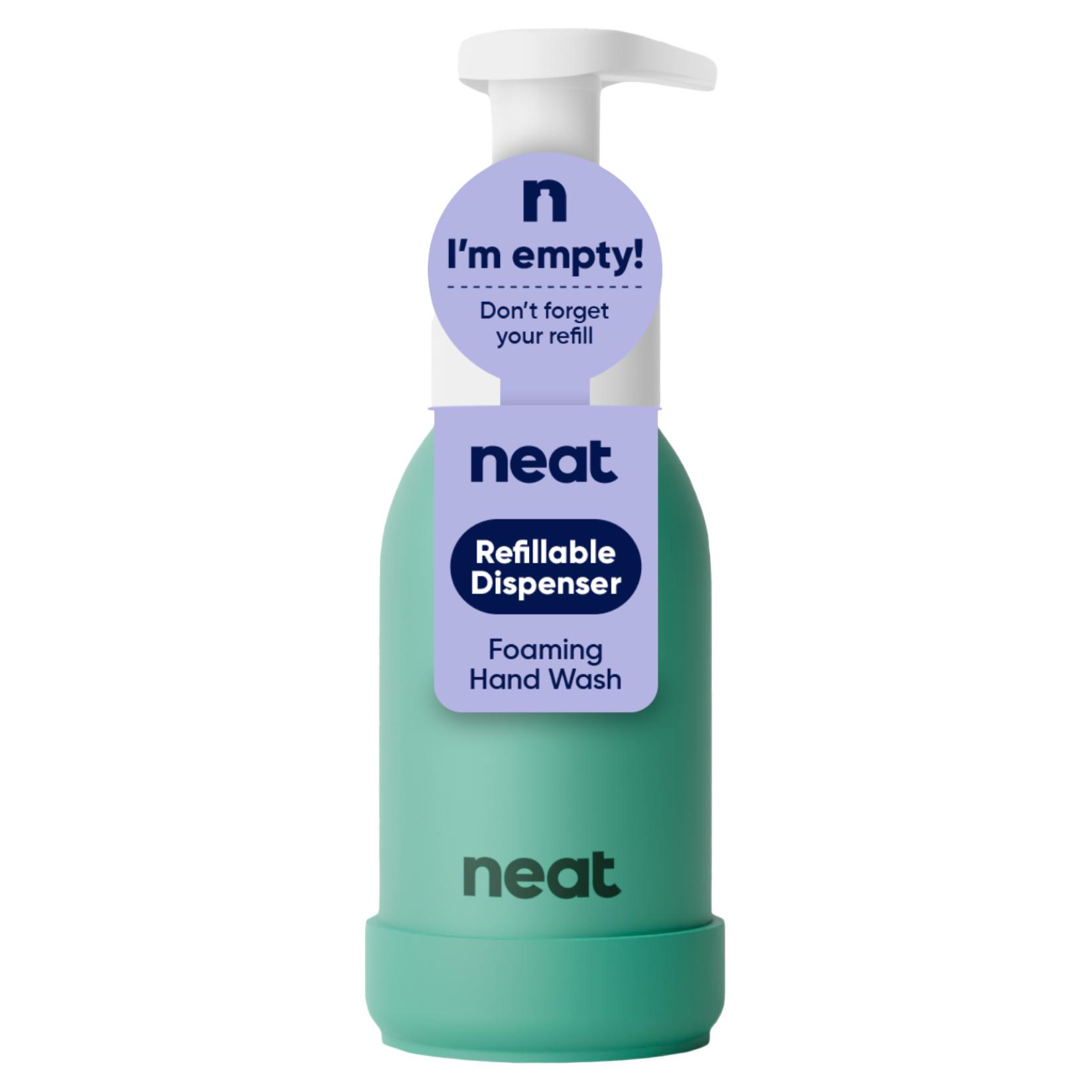 Neat. 300ml Sage Refillable Foaming Hand Wash Dispenser thumbnail 2