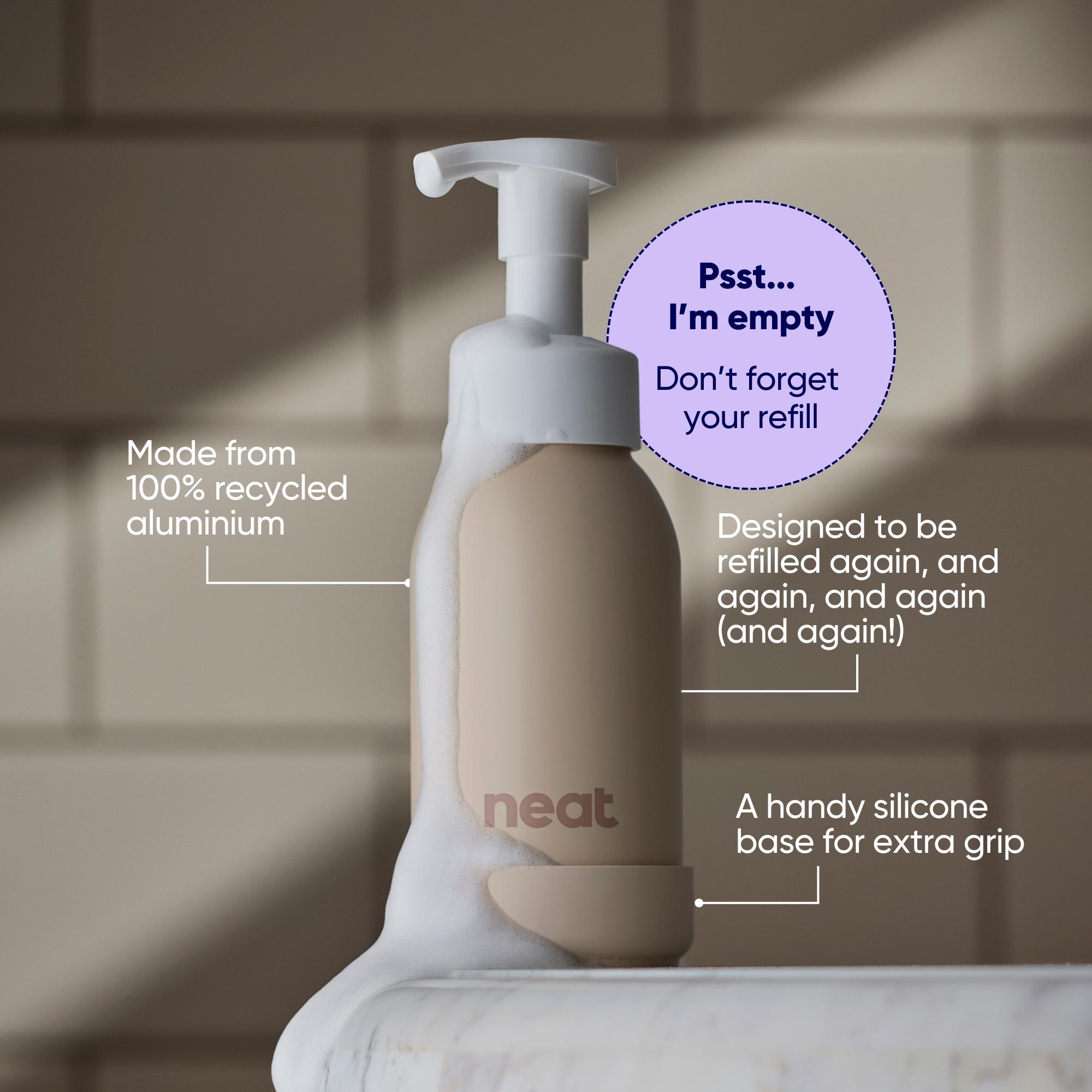 Neat. Stone Refillable Foaming Hand Wash Bottle thumbnail 3