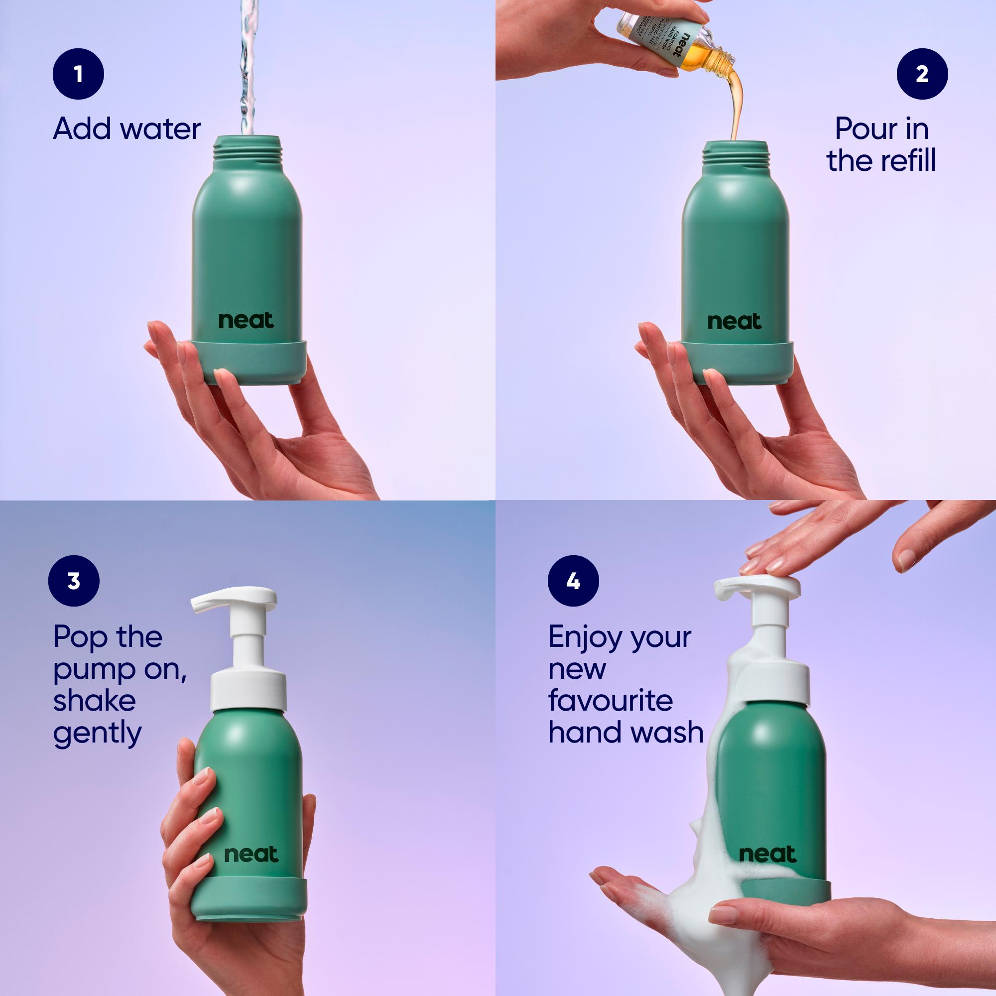 Neat. Stone Refillable Foaming Hand Wash Bottle thumbnail 4