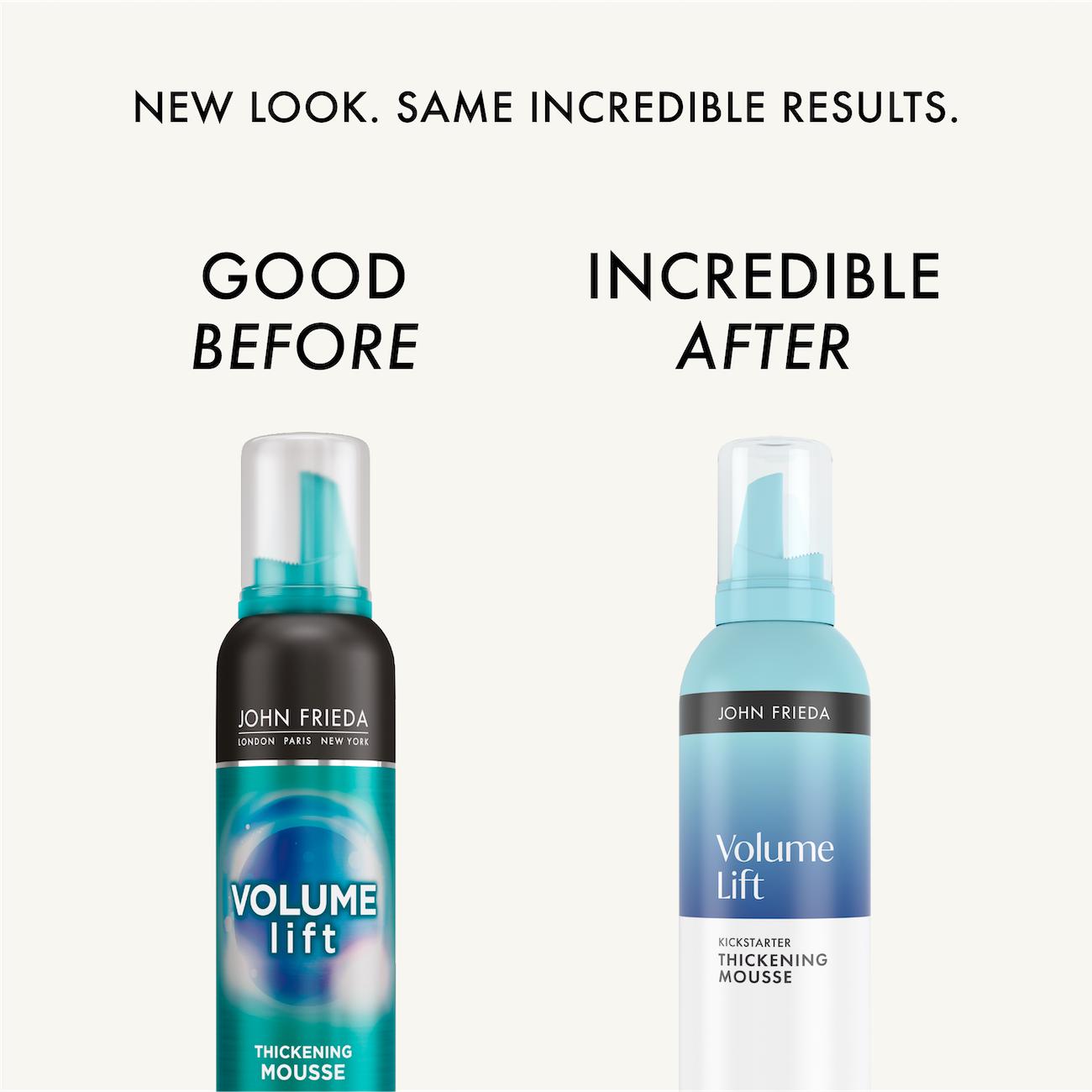 John Frieda 200ml Volume Lift Kickstarter Thickening Mousse thumbnail 2