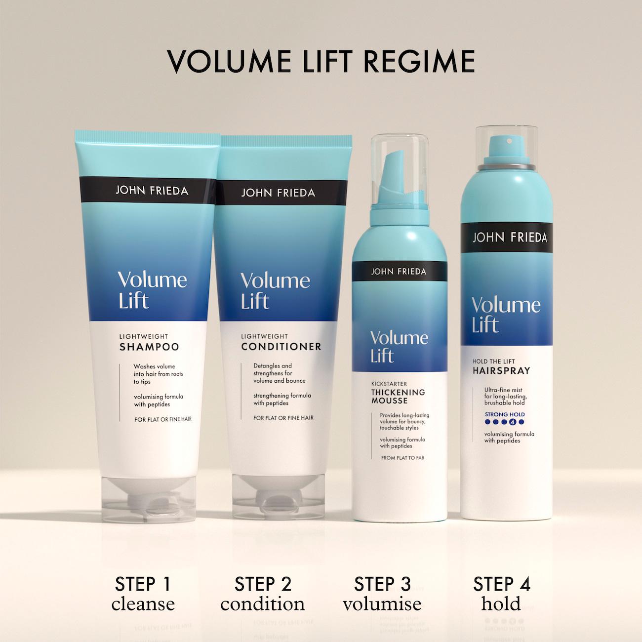 John Frieda 200ml Volume Lift Kickstarter Thickening Mousse thumbnail 5