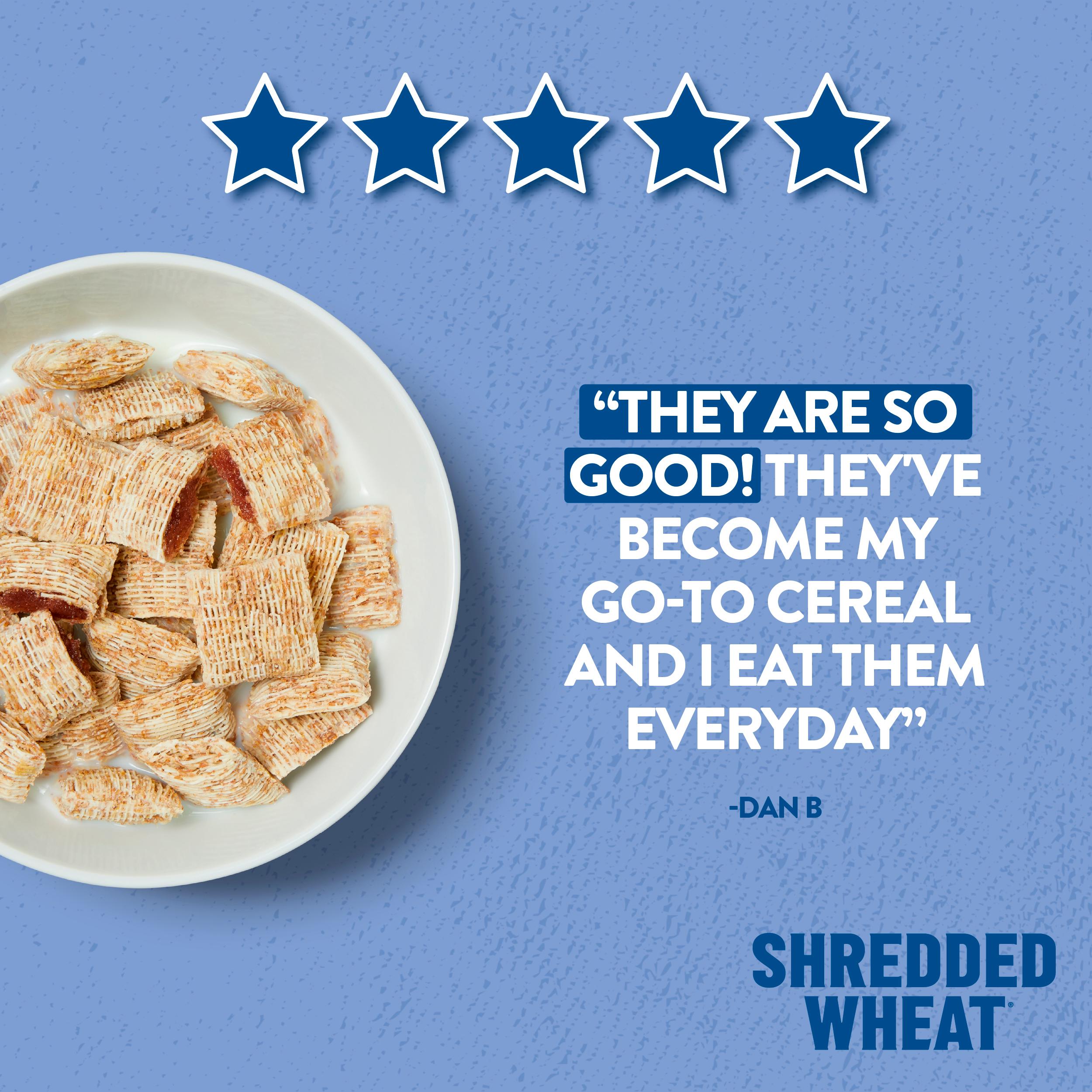 Nestle Shredded Wheat 450g Bitesize Blueberry Wheats Breakfast Cereal thumbnail 4